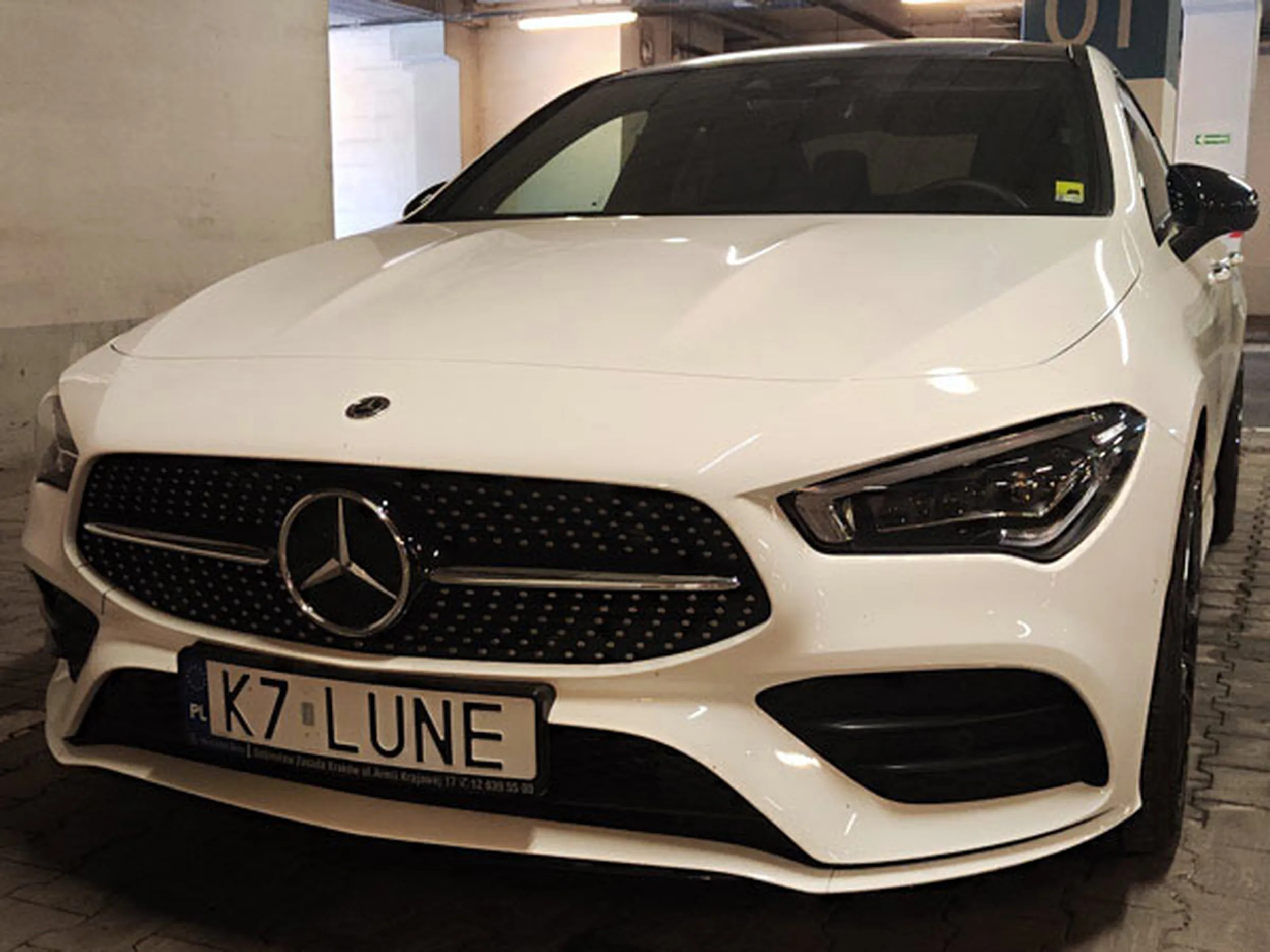 Fajny numer, blacha K7 LUNE