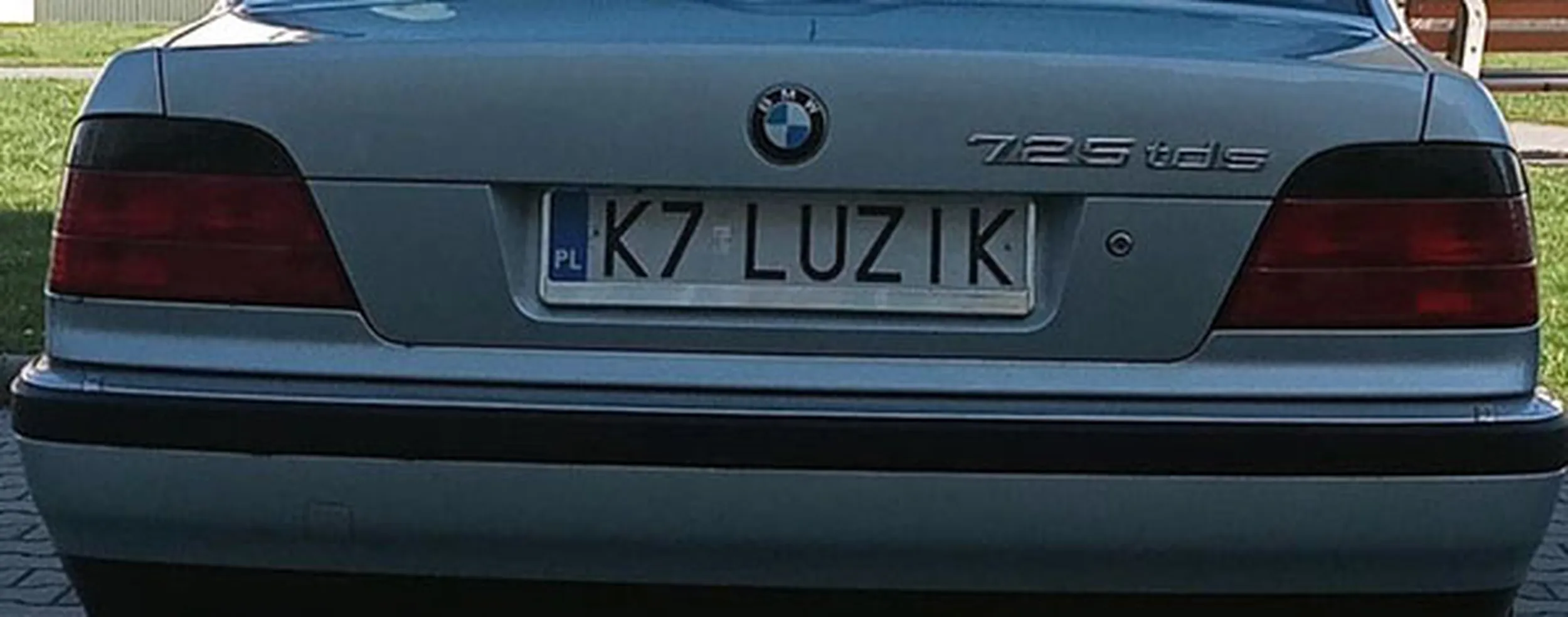 Fajny numer, blacha K7 LUZIK