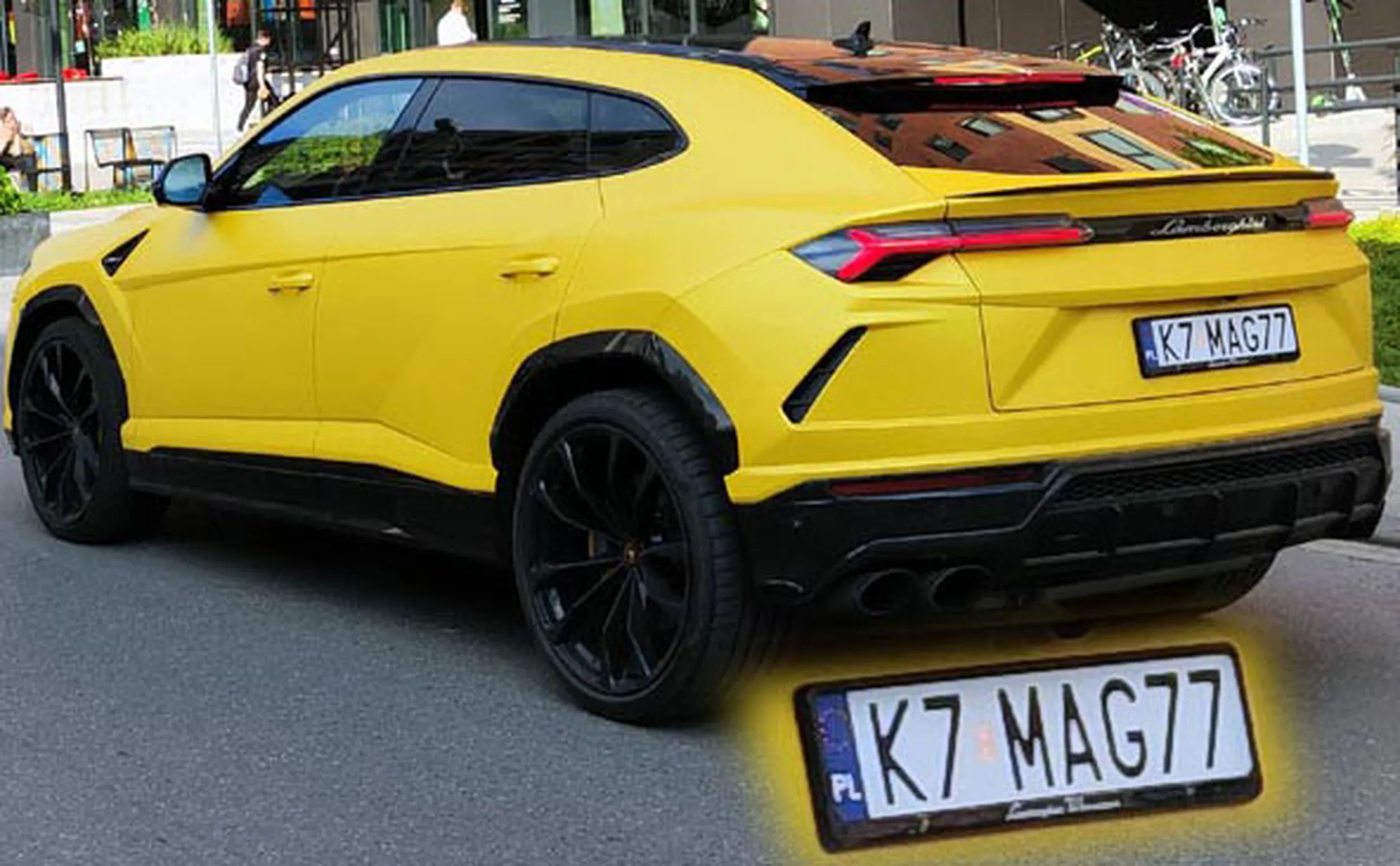 Fajny numer, blacha K7 MAG77