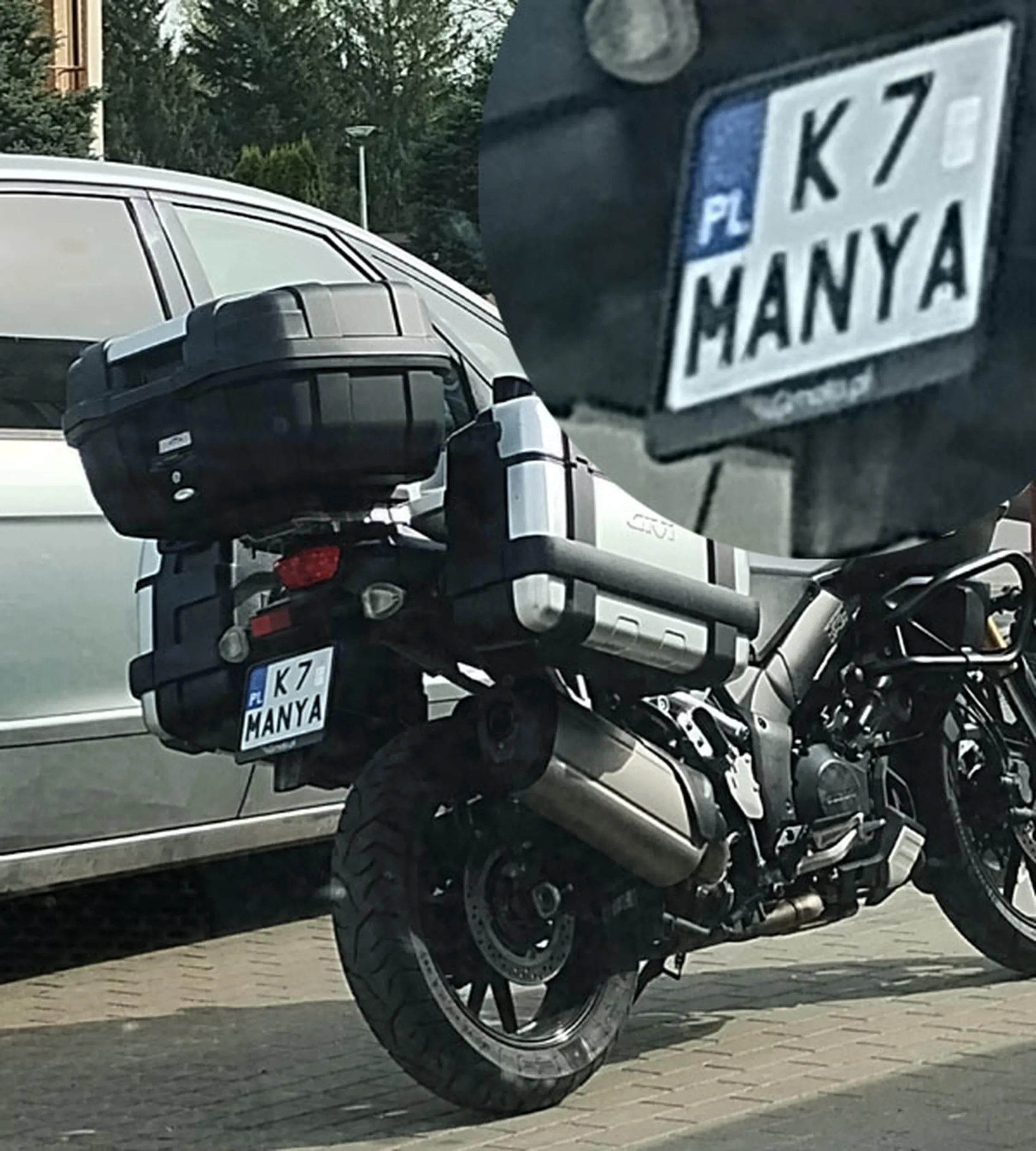 Fajny numer, blacha K7 MANYA