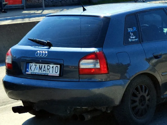 Fajny numer, blacha K7 MAR10