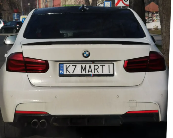 Fajny numer, blacha K7 MARTI