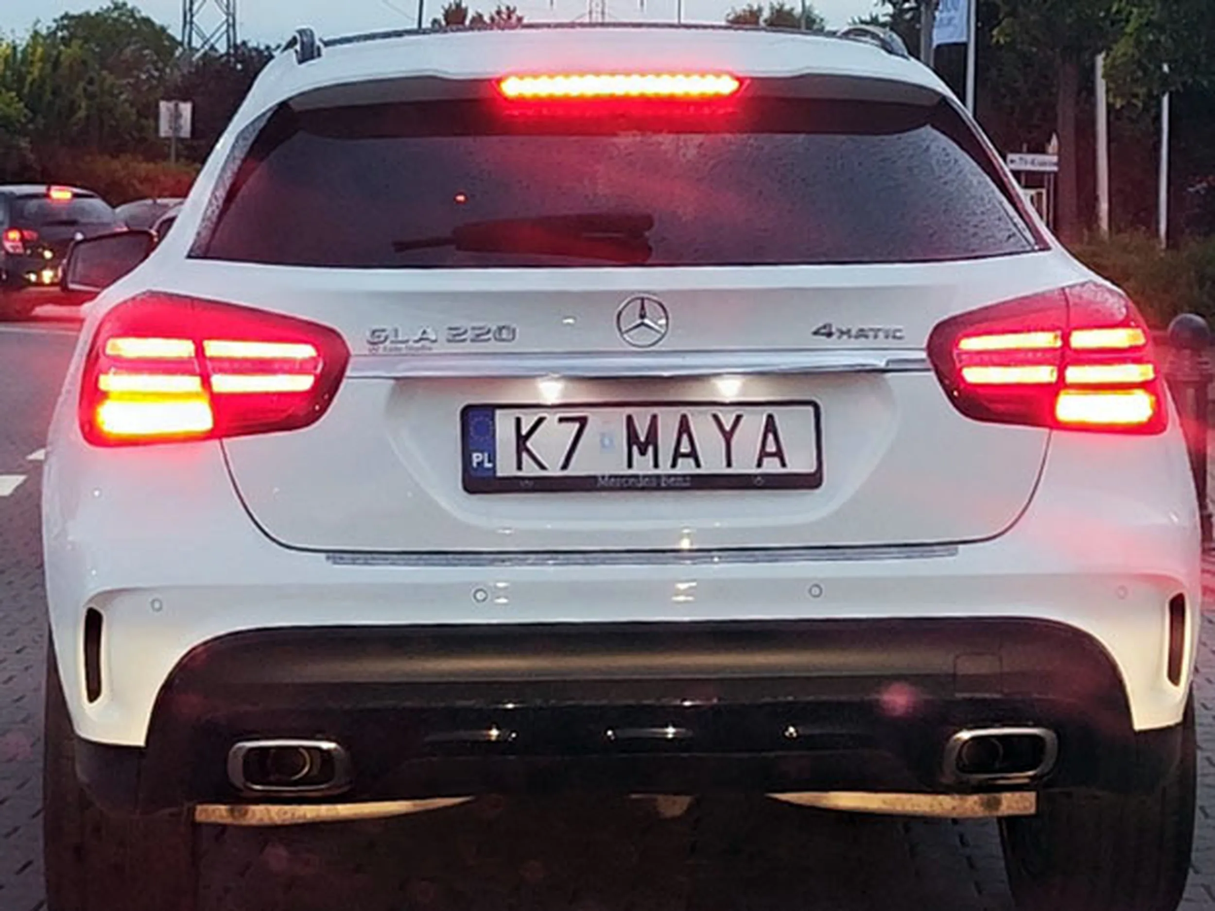 Fajny numer, blacha K7 MAYA