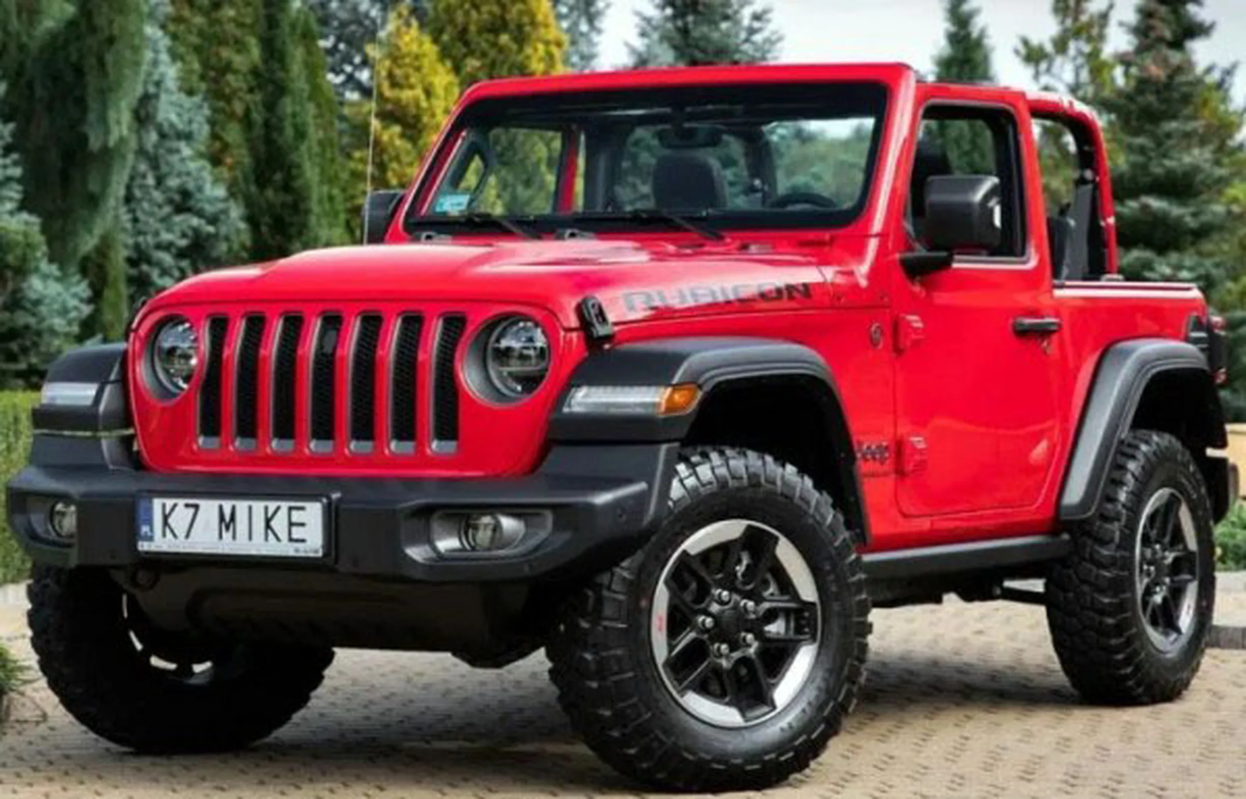 Fajny numer, blacha K7 MIKE