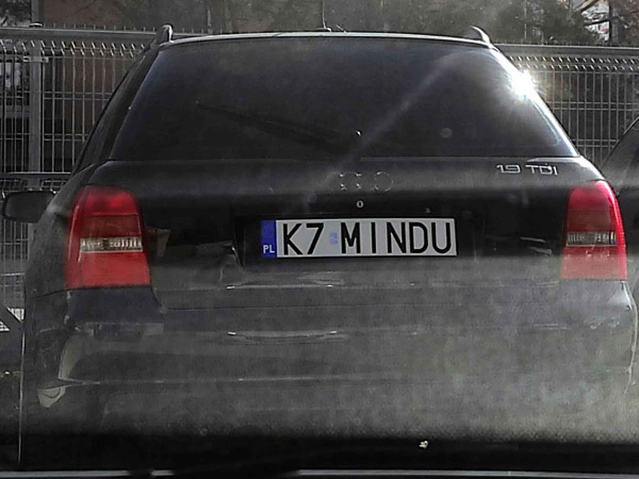 Fajny numer, blacha K7 MINDU