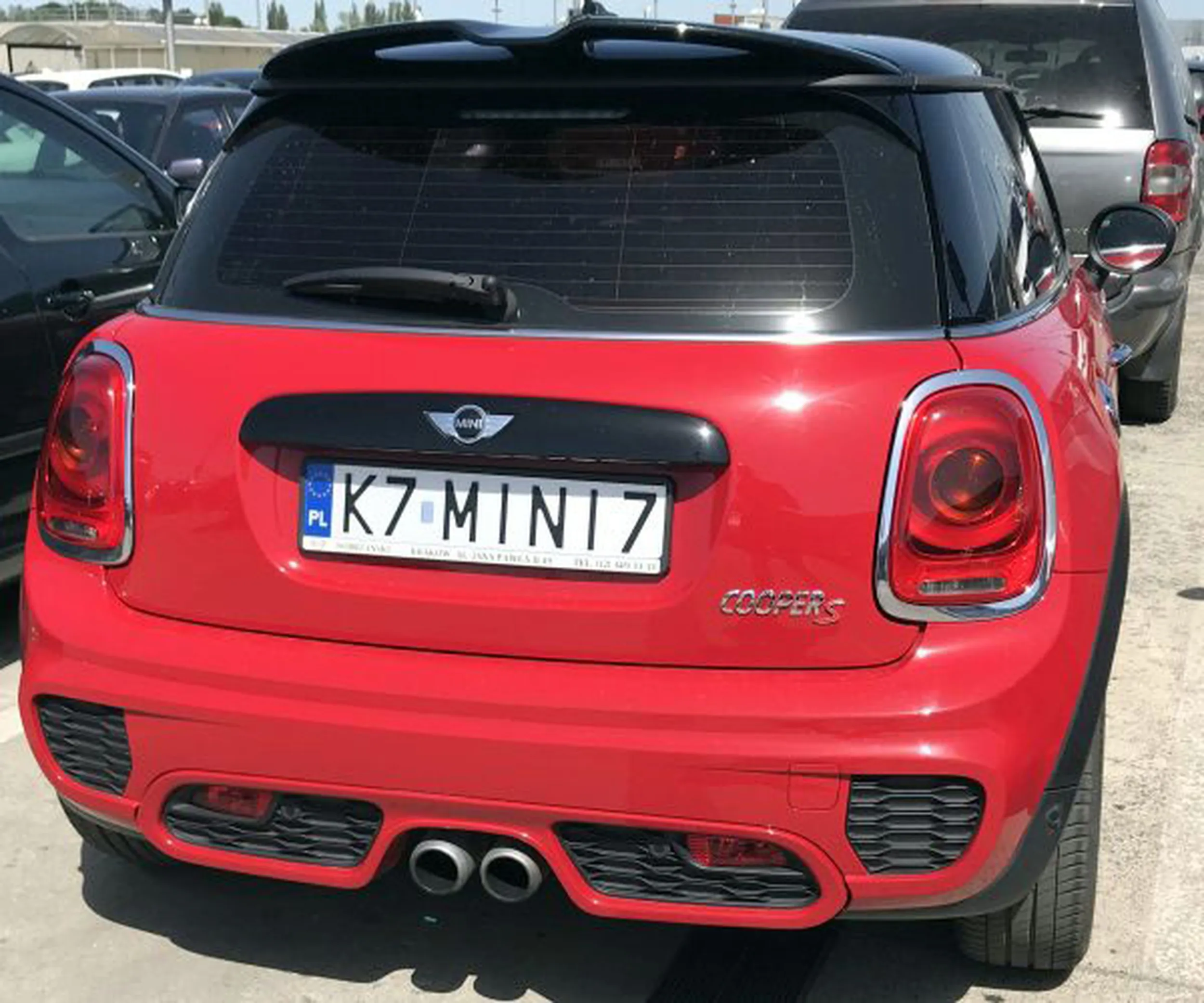 Fajny numer, blacha K7 MINI7