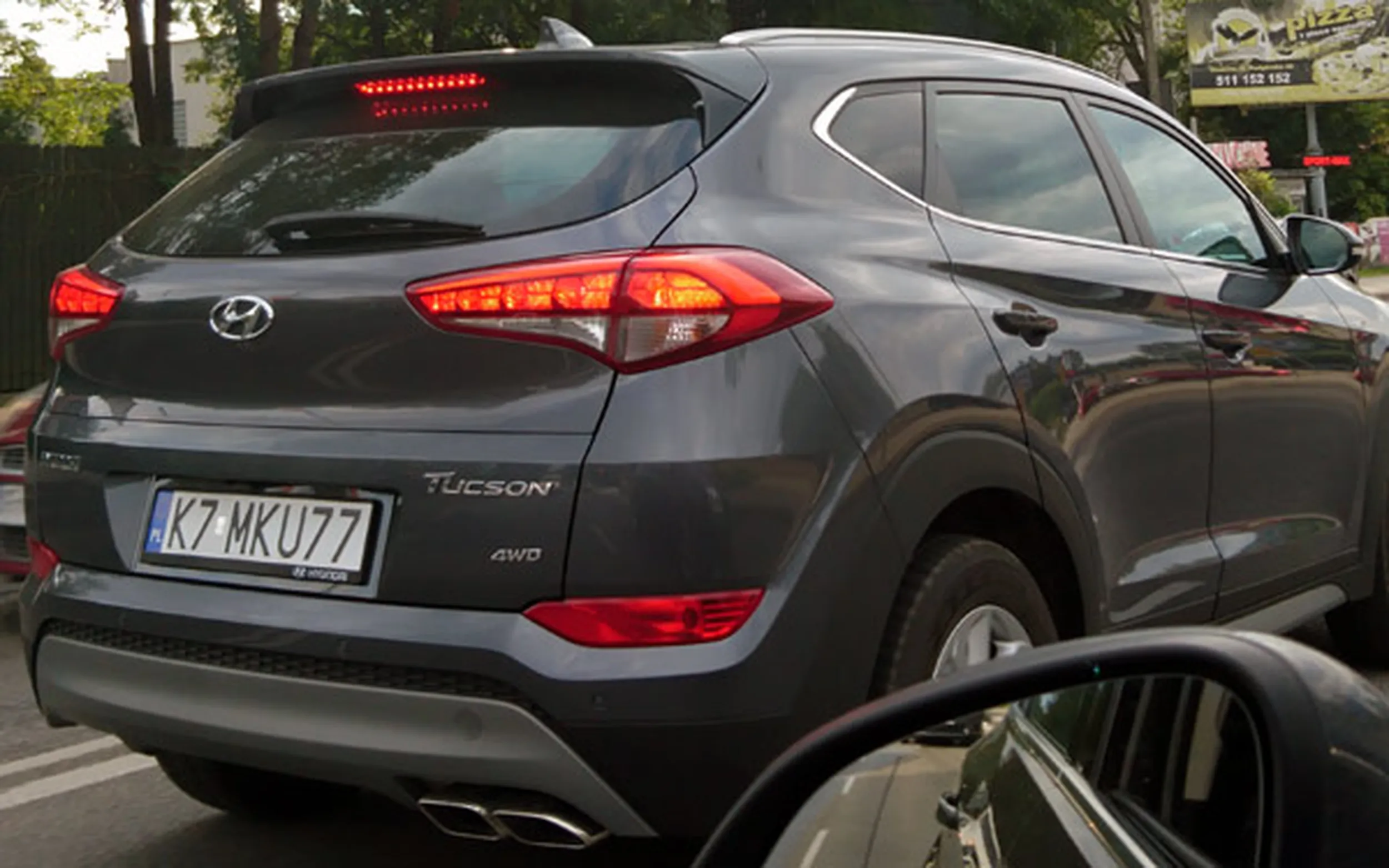 Fajny numer, blacha K7 MKU77