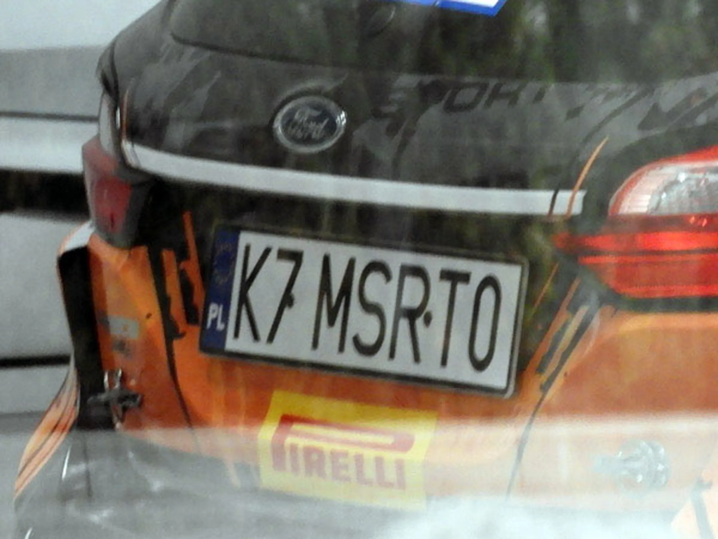 Fajny numer, blacha K7 MSRT0