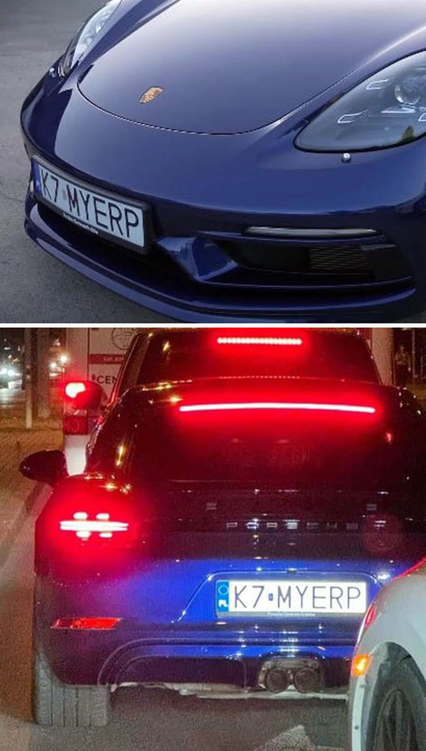 Fajny numer, blacha K7 MYERP