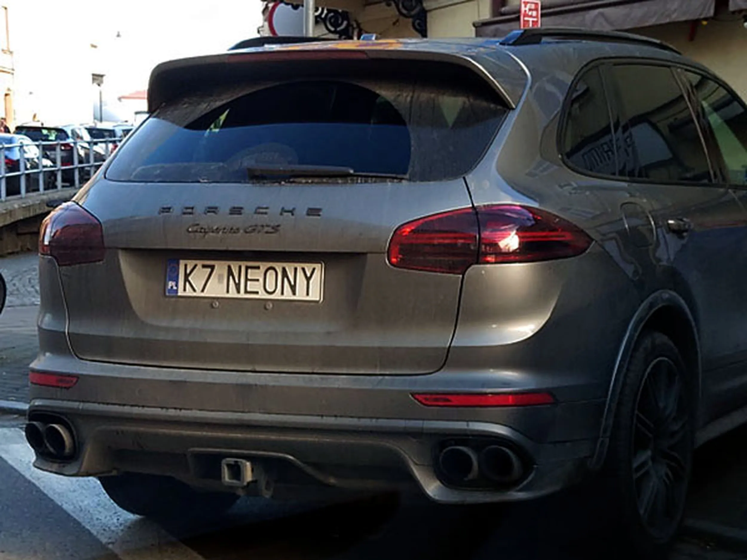 Fajny numer, blacha K7 NEONY