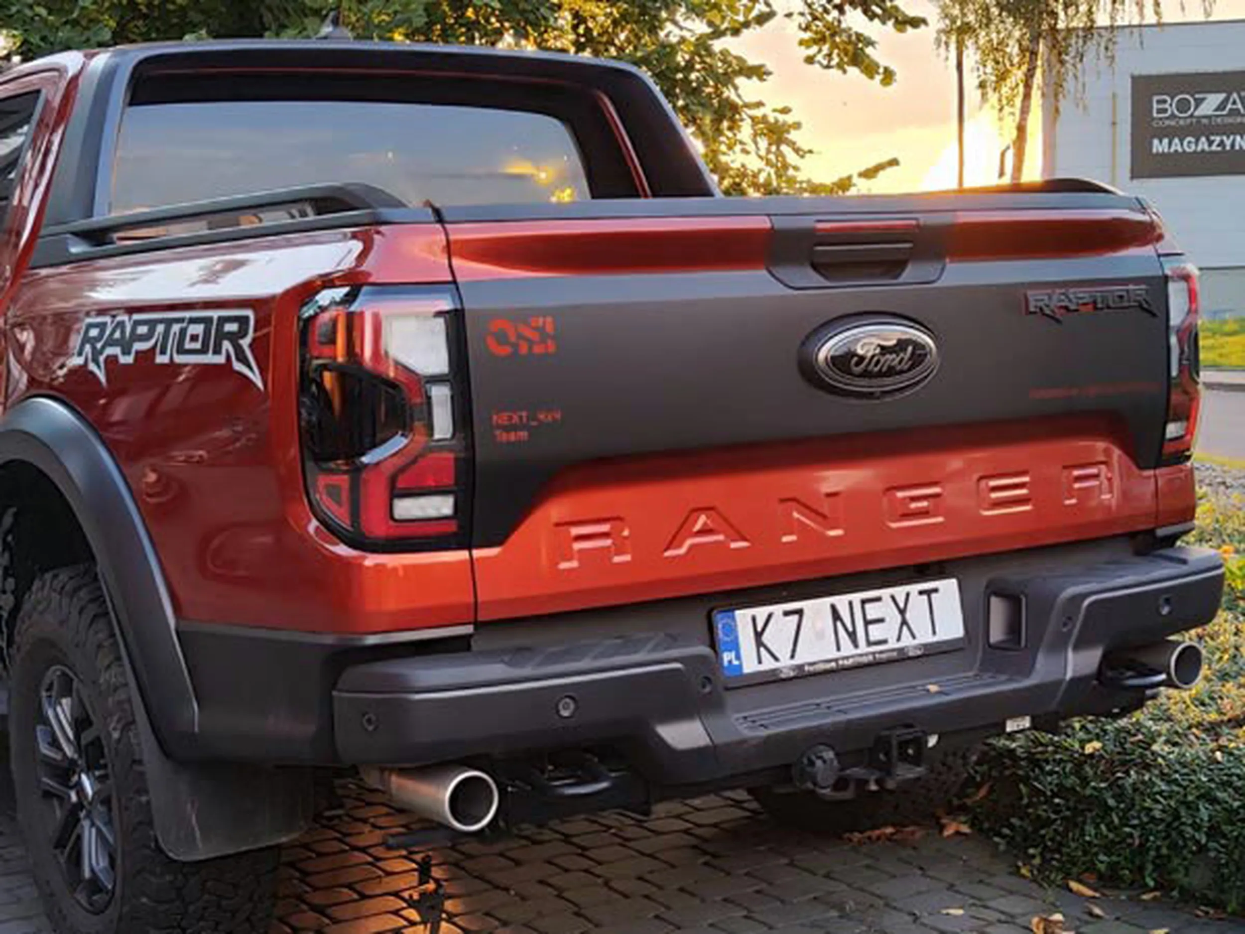 Fajny numer, blacha K7 NEXT