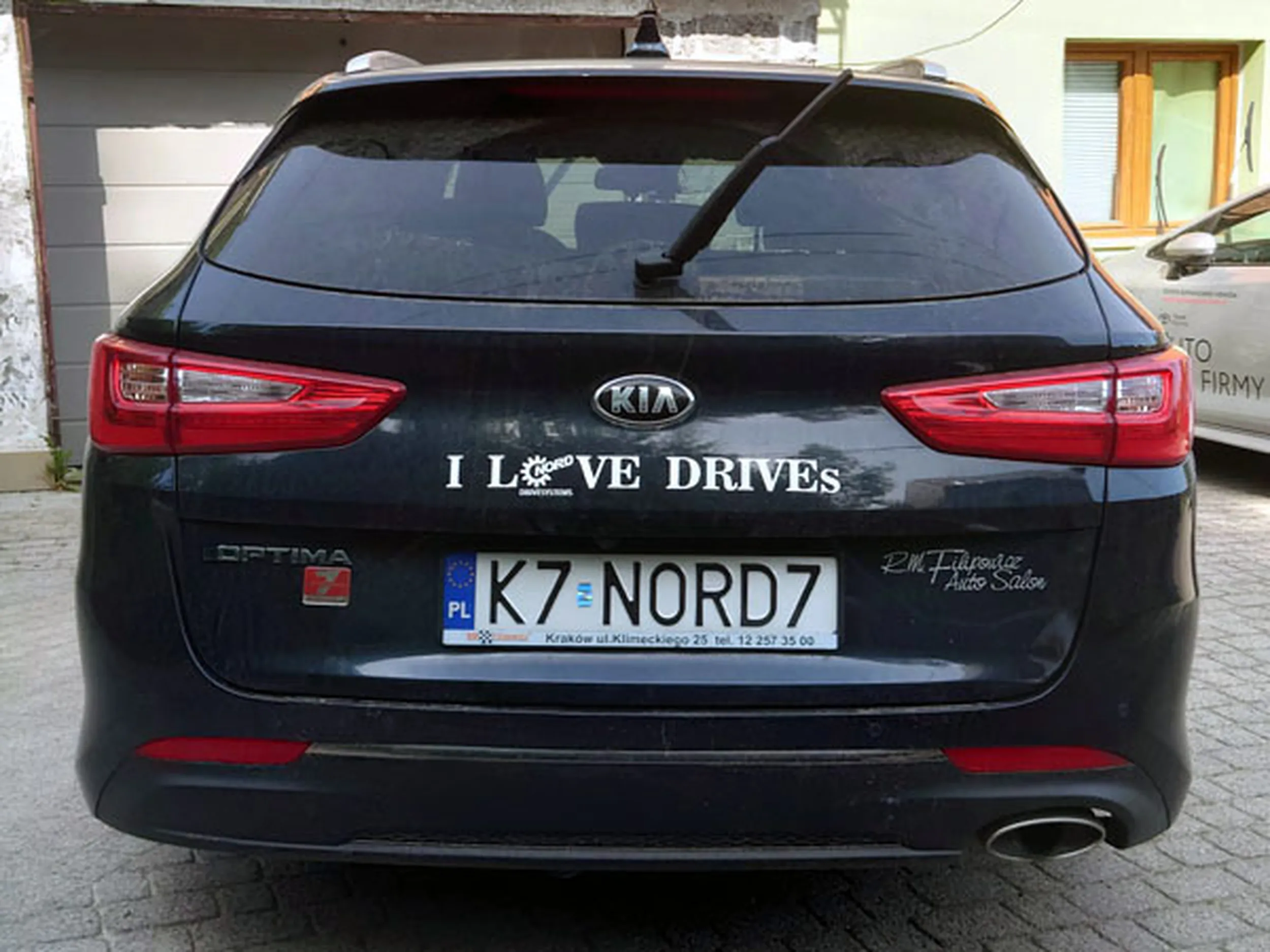 Fajny numer, blacha K7 NORD7