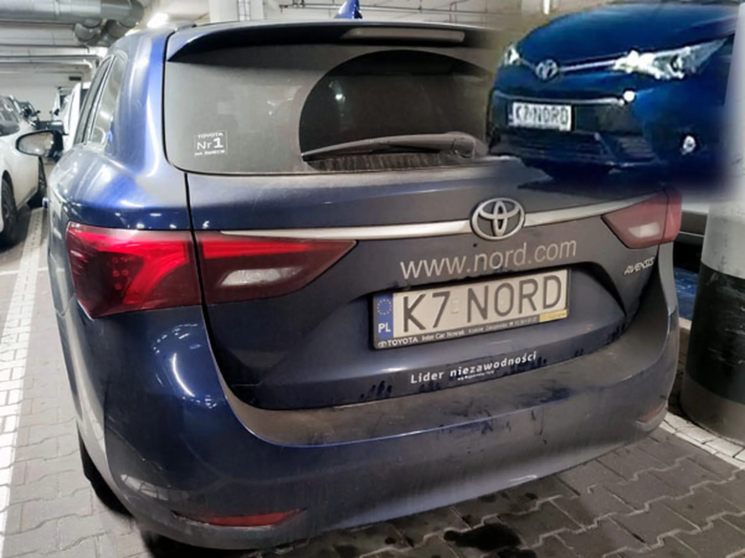 Fajny numer, blacha K7 NORD