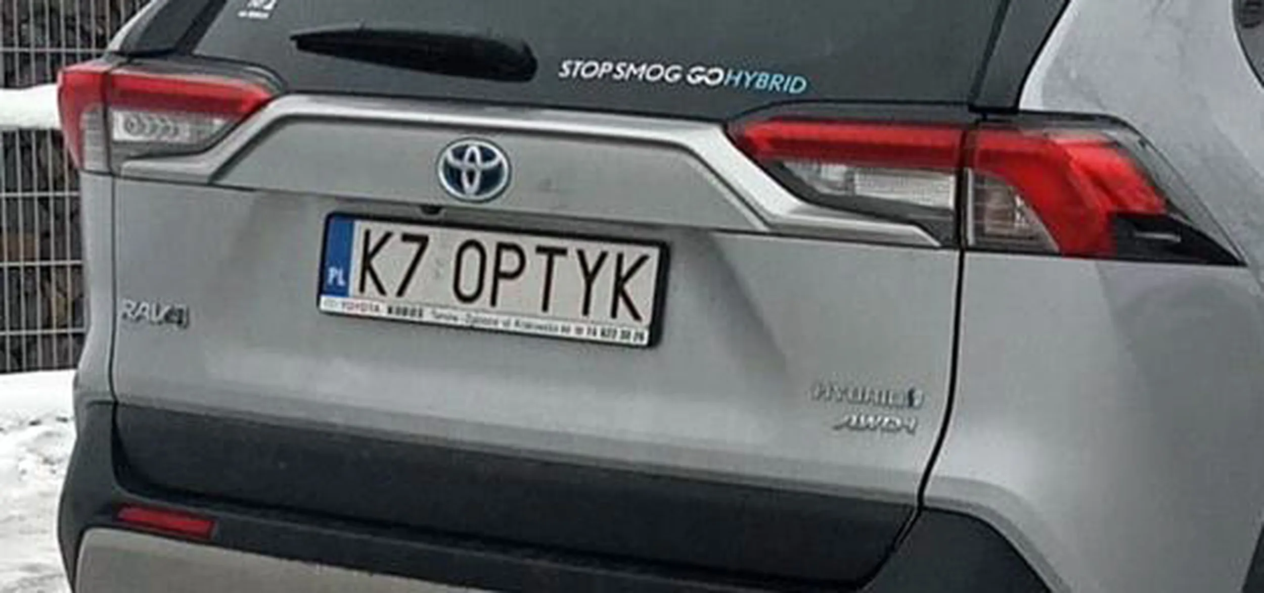 Fajny numer, blacha K7 OPTYK