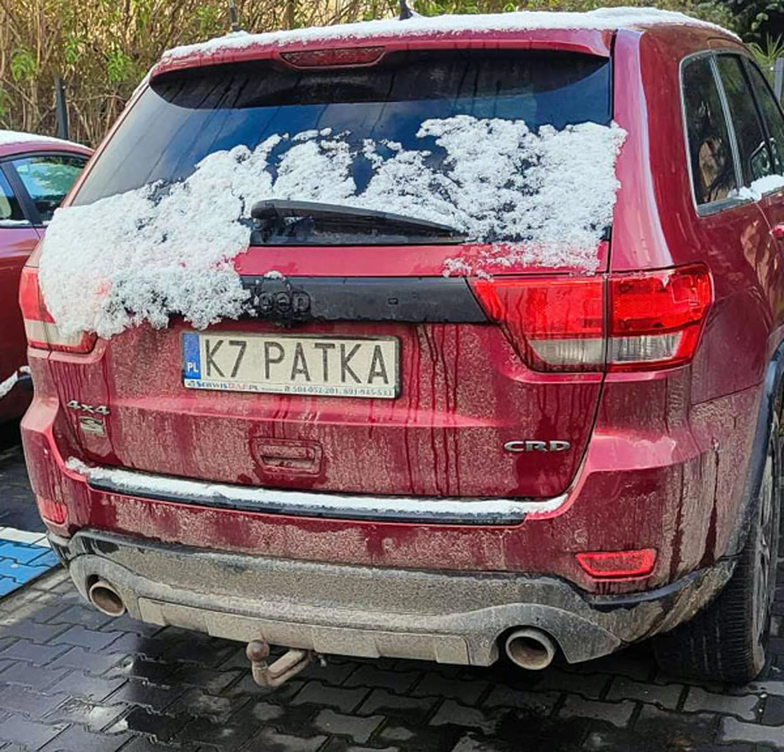 Fajny numer, blacha K7 PATKA