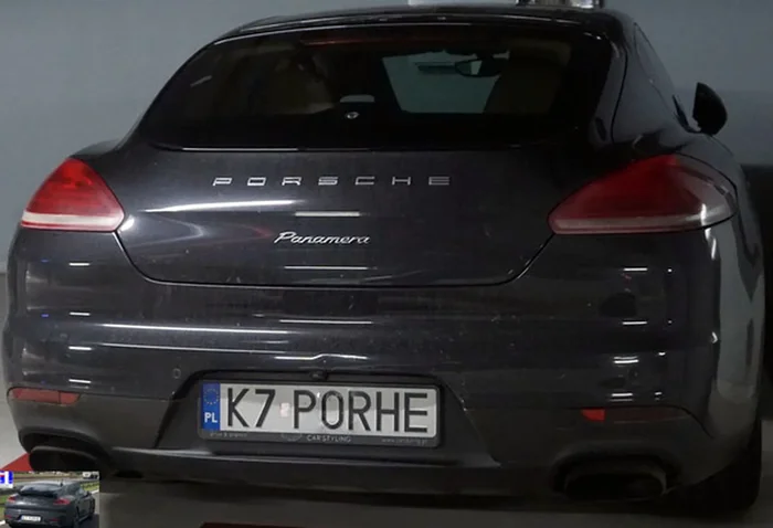 Fajny numer, blacha K7 PORHE