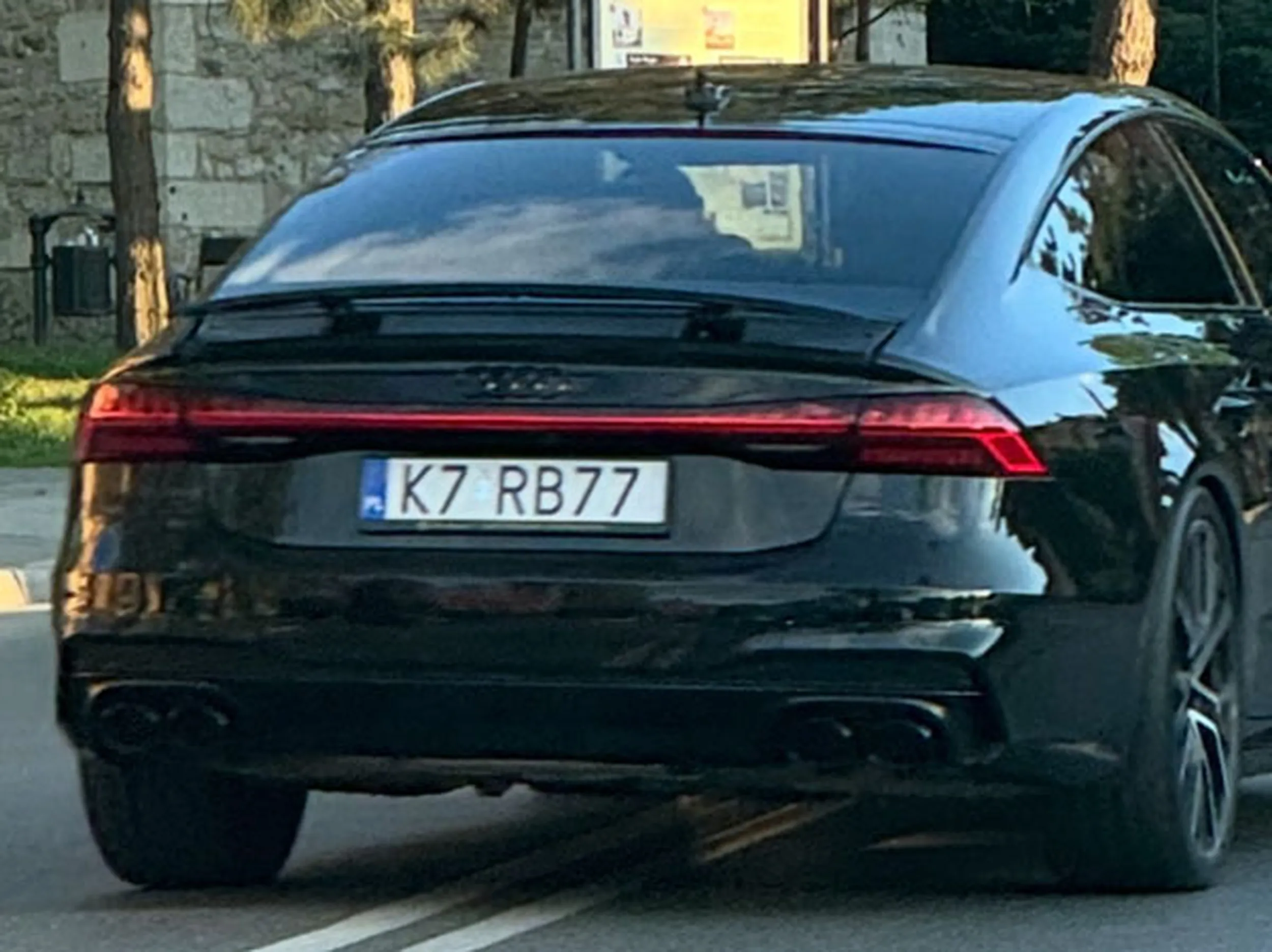 Fajny numer, blacha K7 RB77