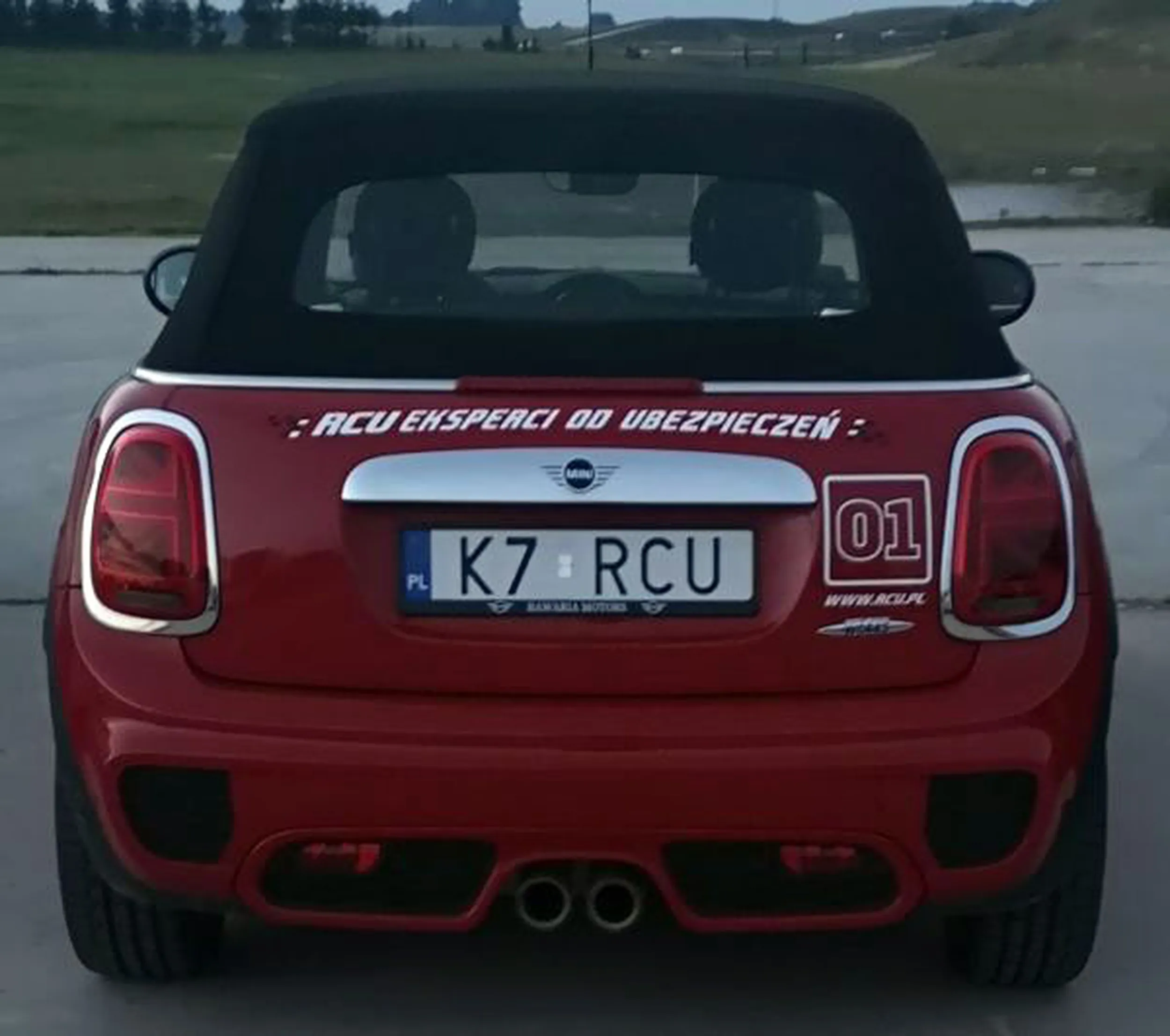 Fajny numer, blacha K7 RCU