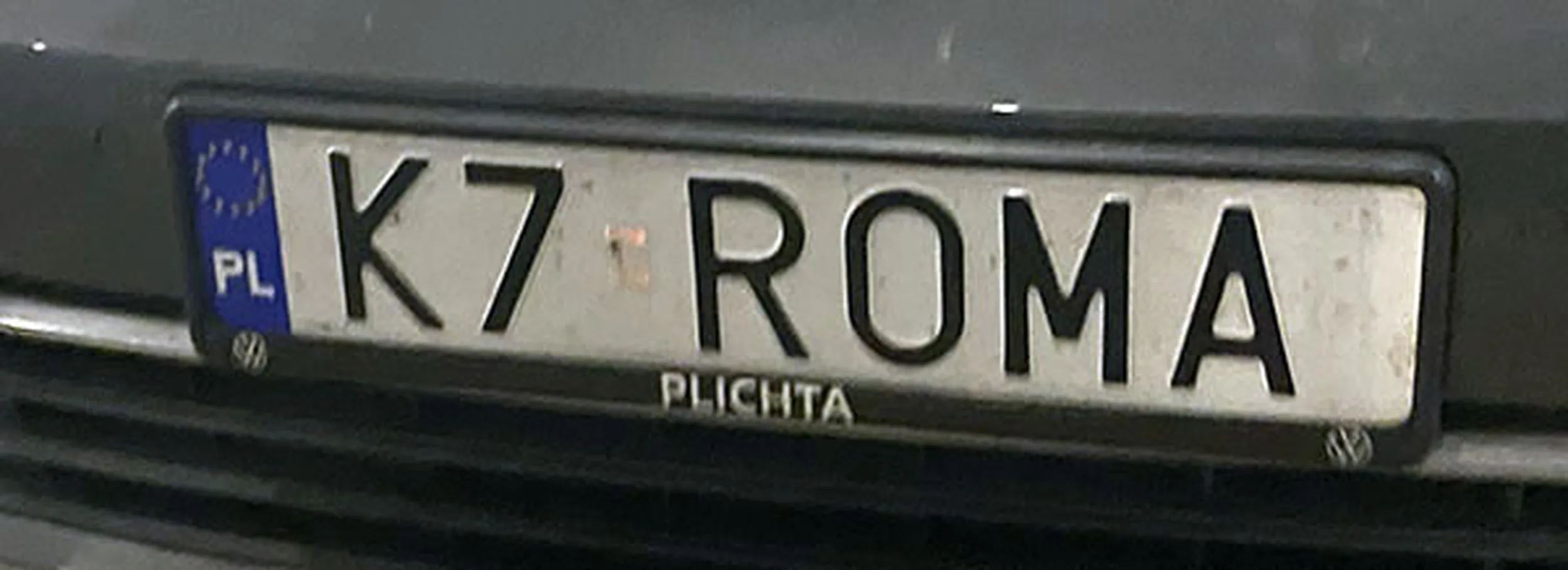 Fajny numer, blacha K7 ROMA