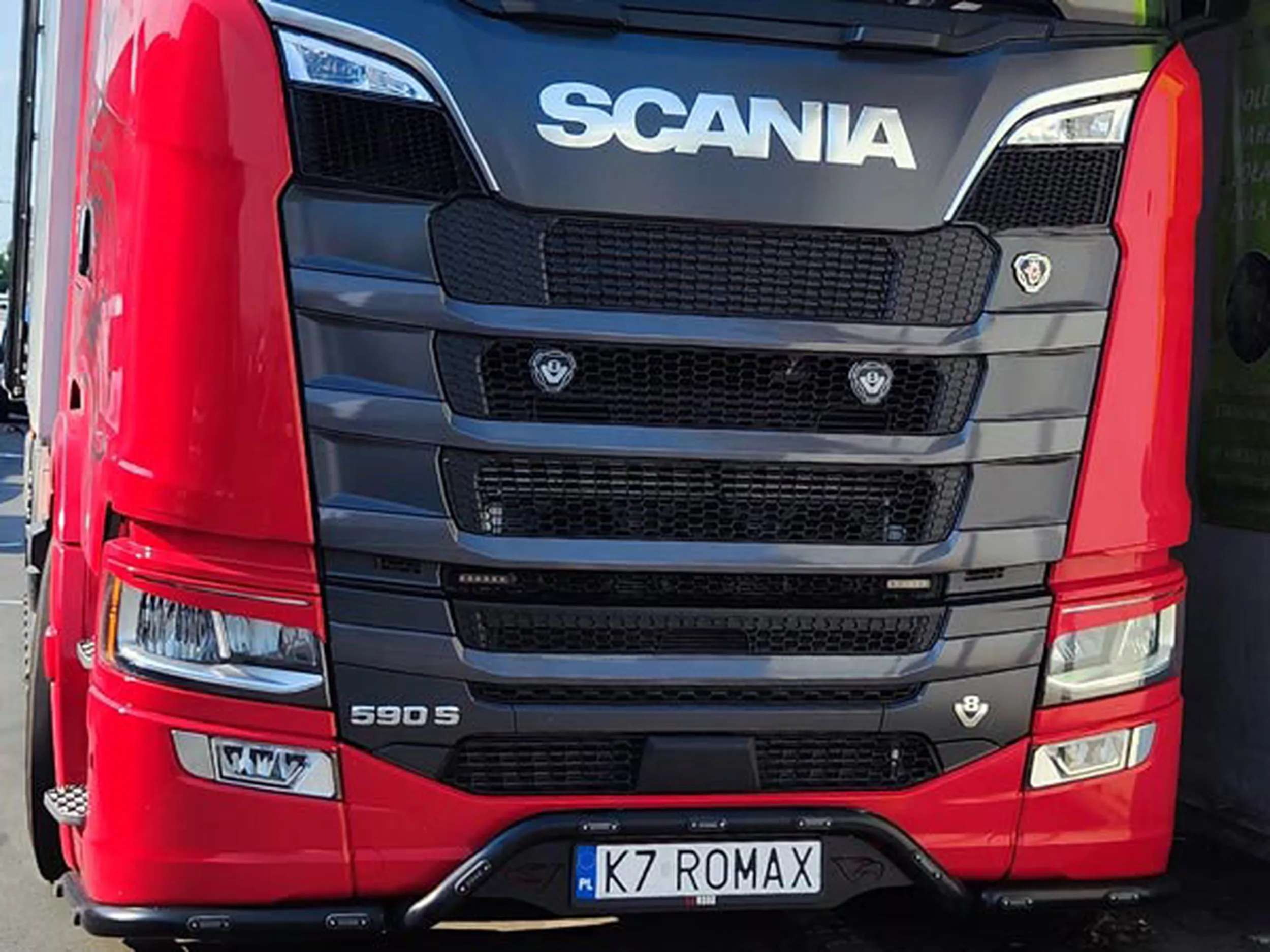 Fajny numer, blacha K7 ROMAX