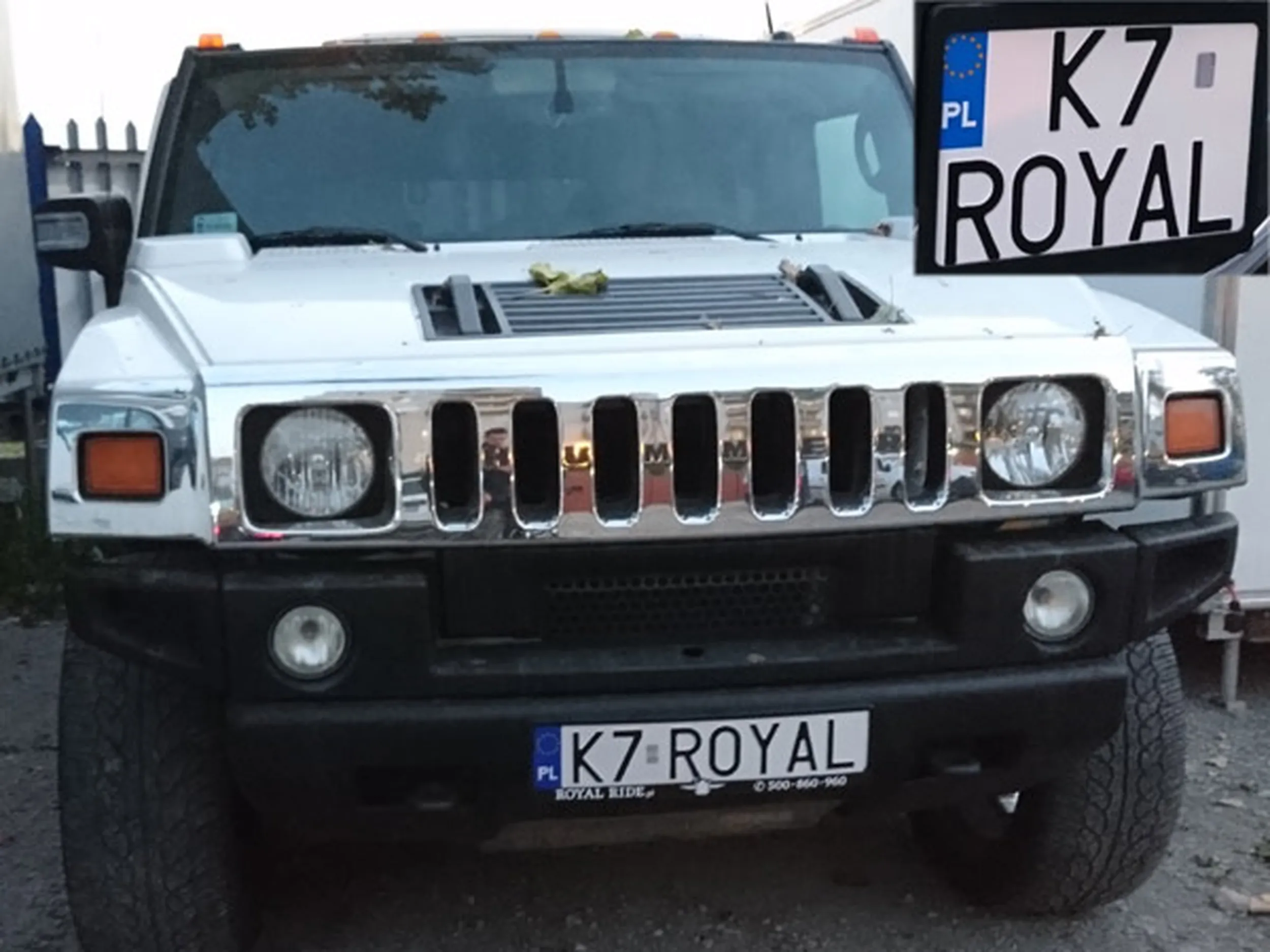 Fajny numer, blacha K7 ROYAL