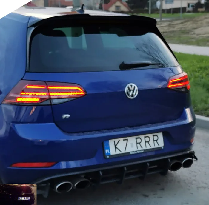 Fajny numer, blacha K7 RRR