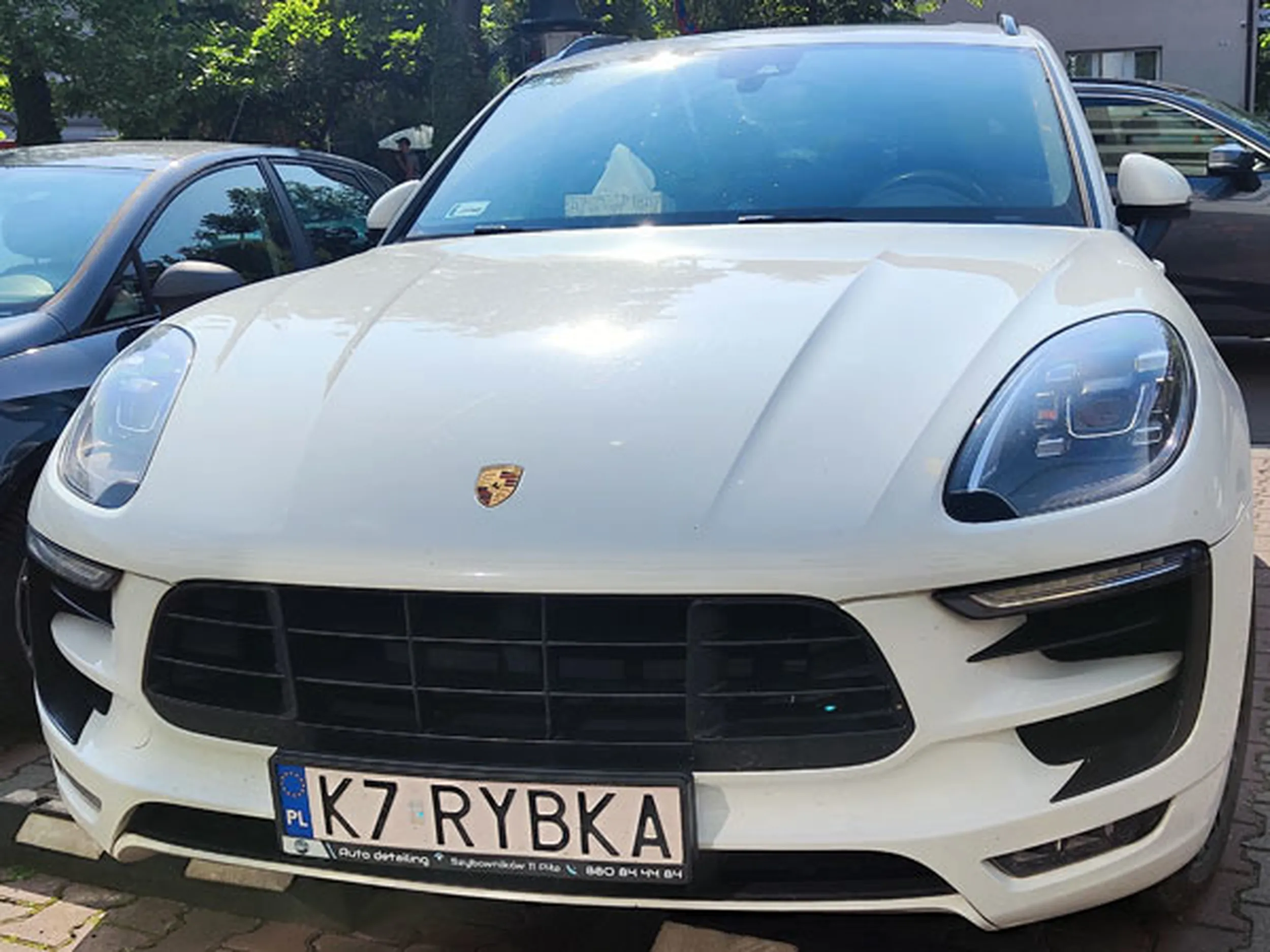 Fajny numer, blacha K7 RYBKA