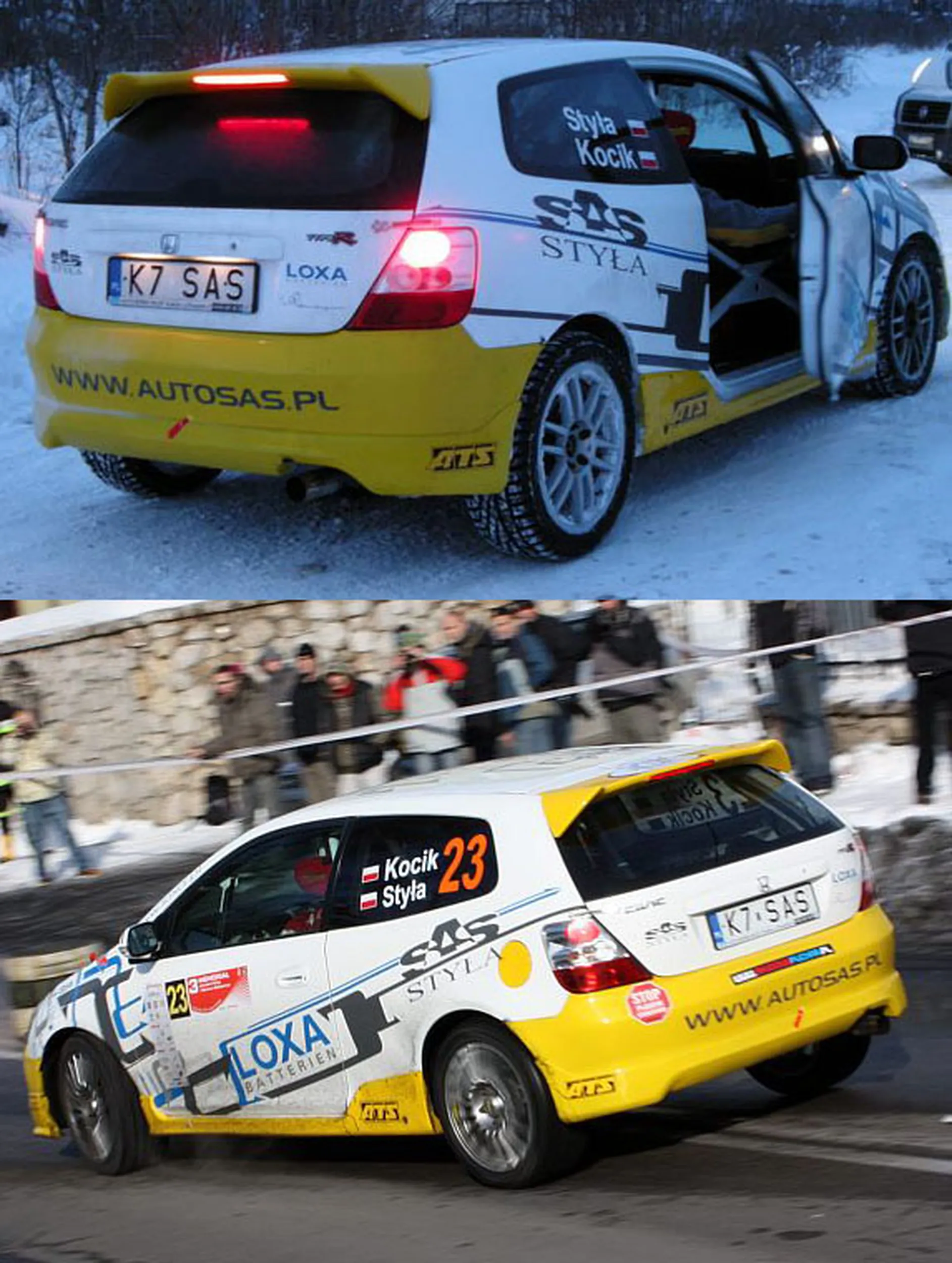 Fajny numer, blacha K7 SAS