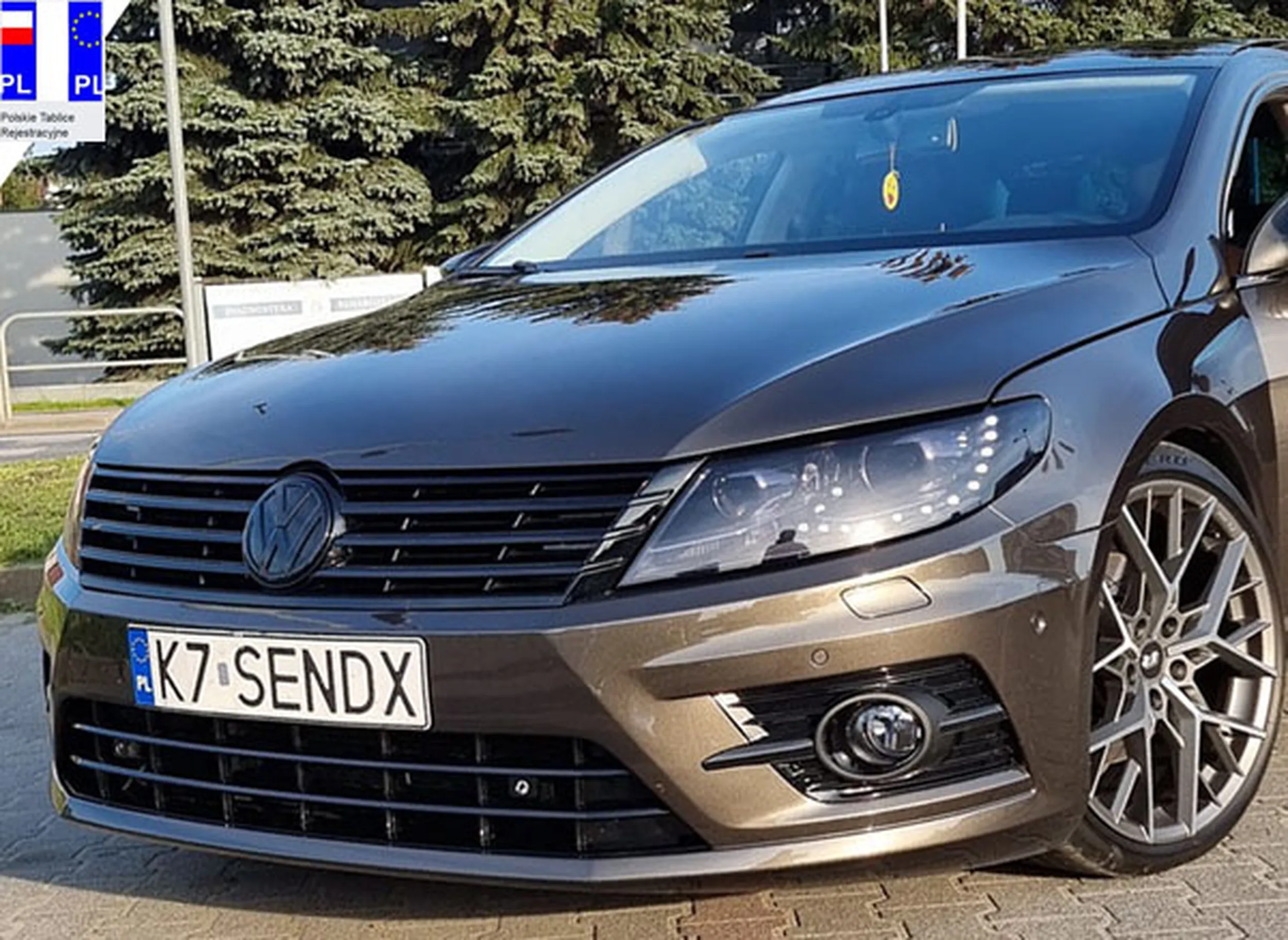 Fajny numer, blacha K7 SENDX