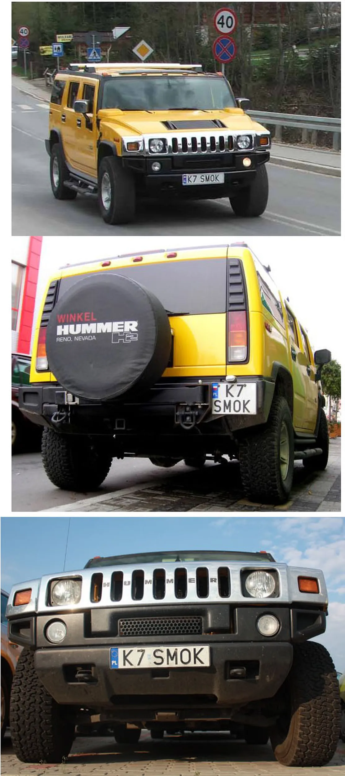 Fajny numer, blacha K7 SMOK