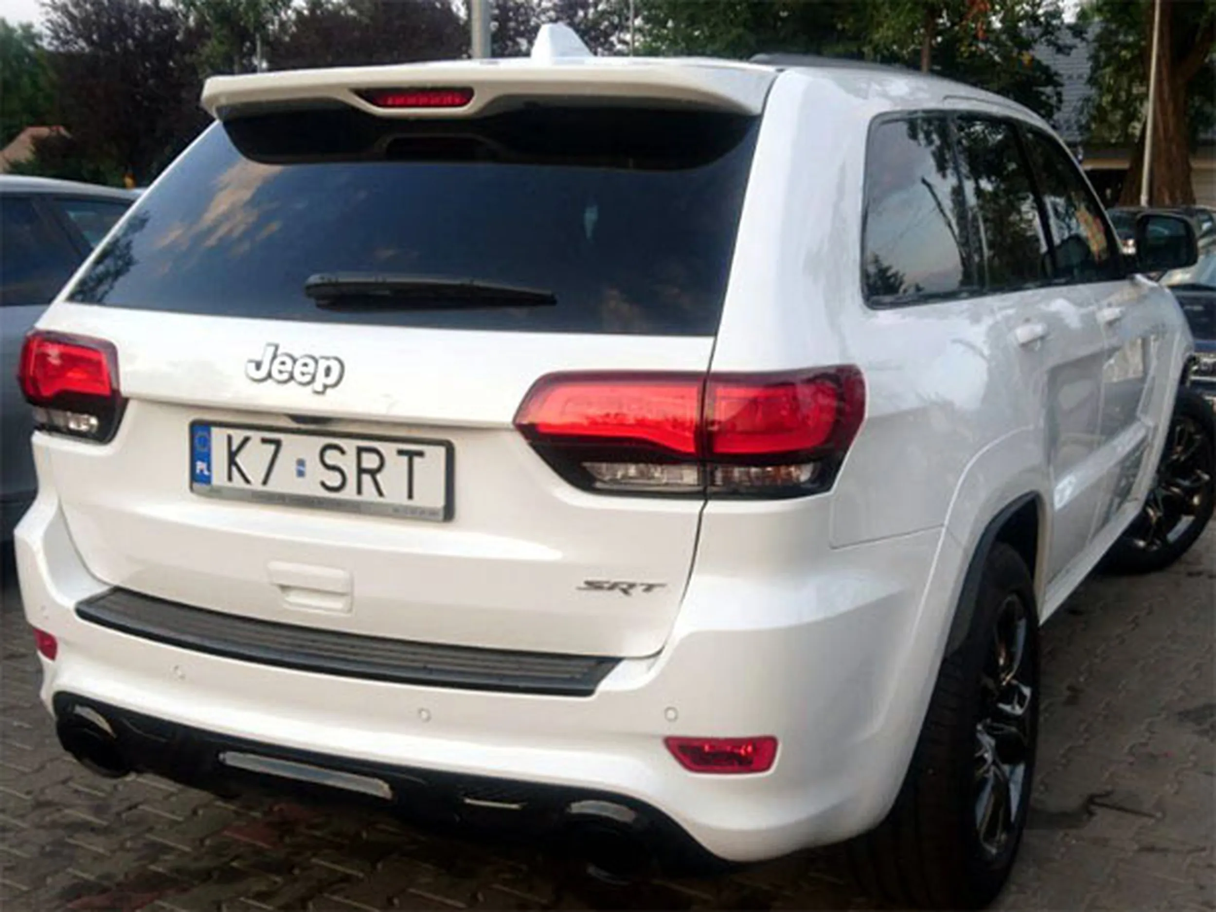 Fajny numer, blacha K7 SRT