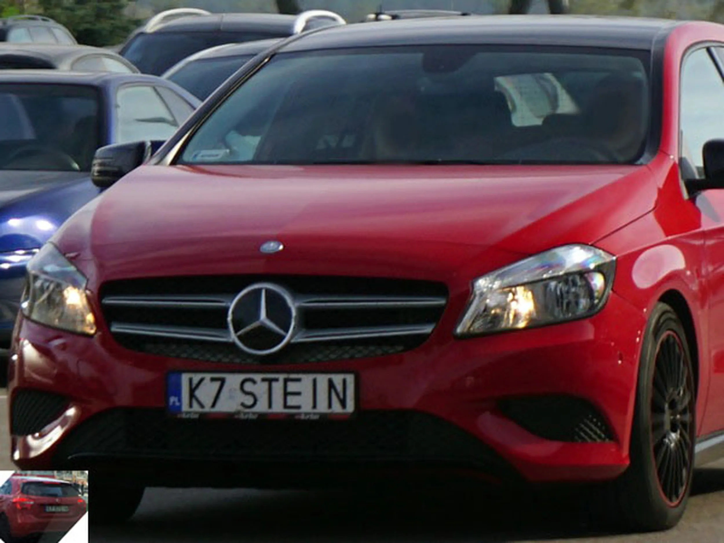 Fajny numer, blacha K7 STEIN