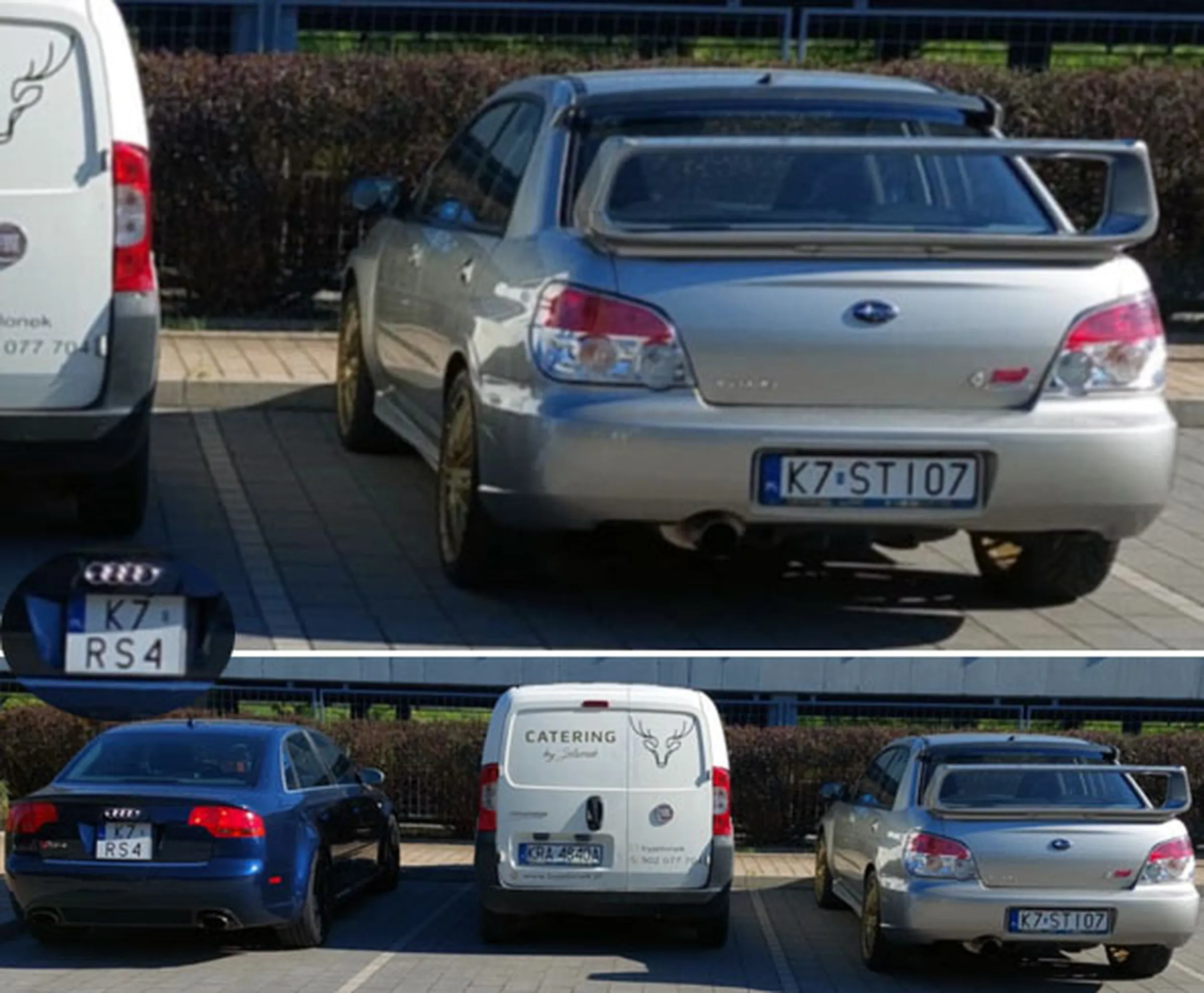 Fajny numer, blacha K7 STI07