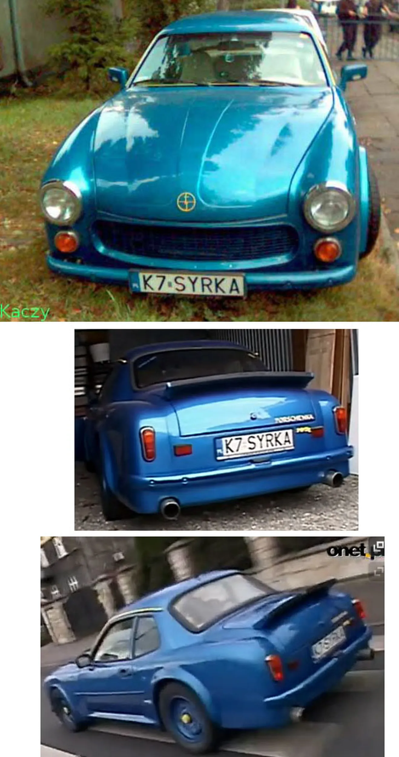 Fajny numer, blacha K7 SYRKA