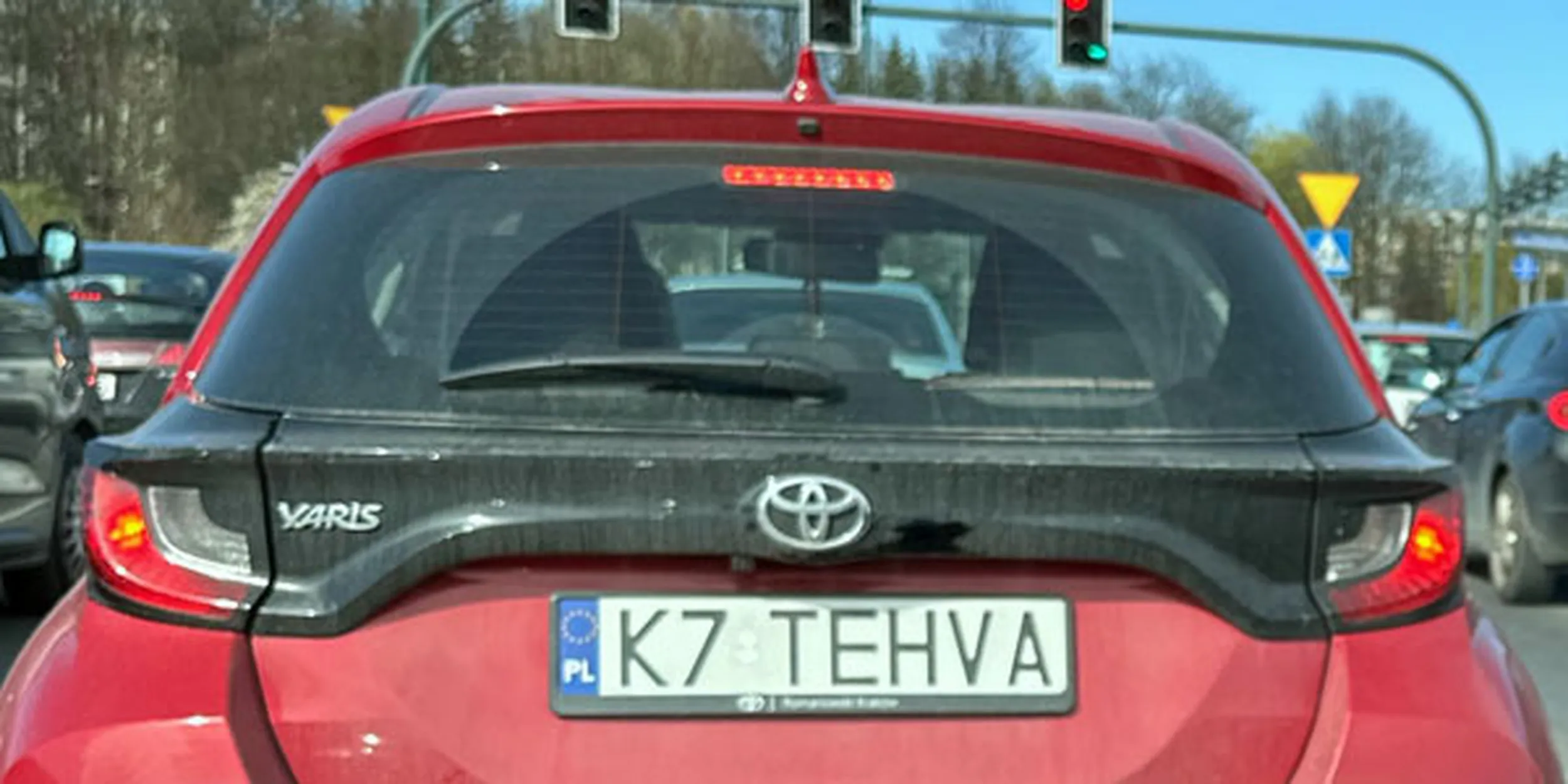 Fajny numer, blacha K7 TEHVA