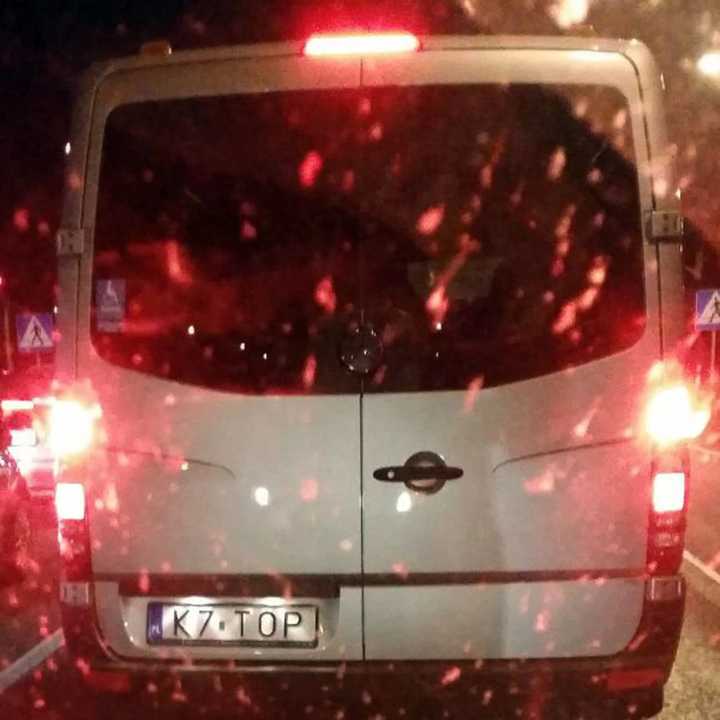 Fajny numer, blacha K7 TOP