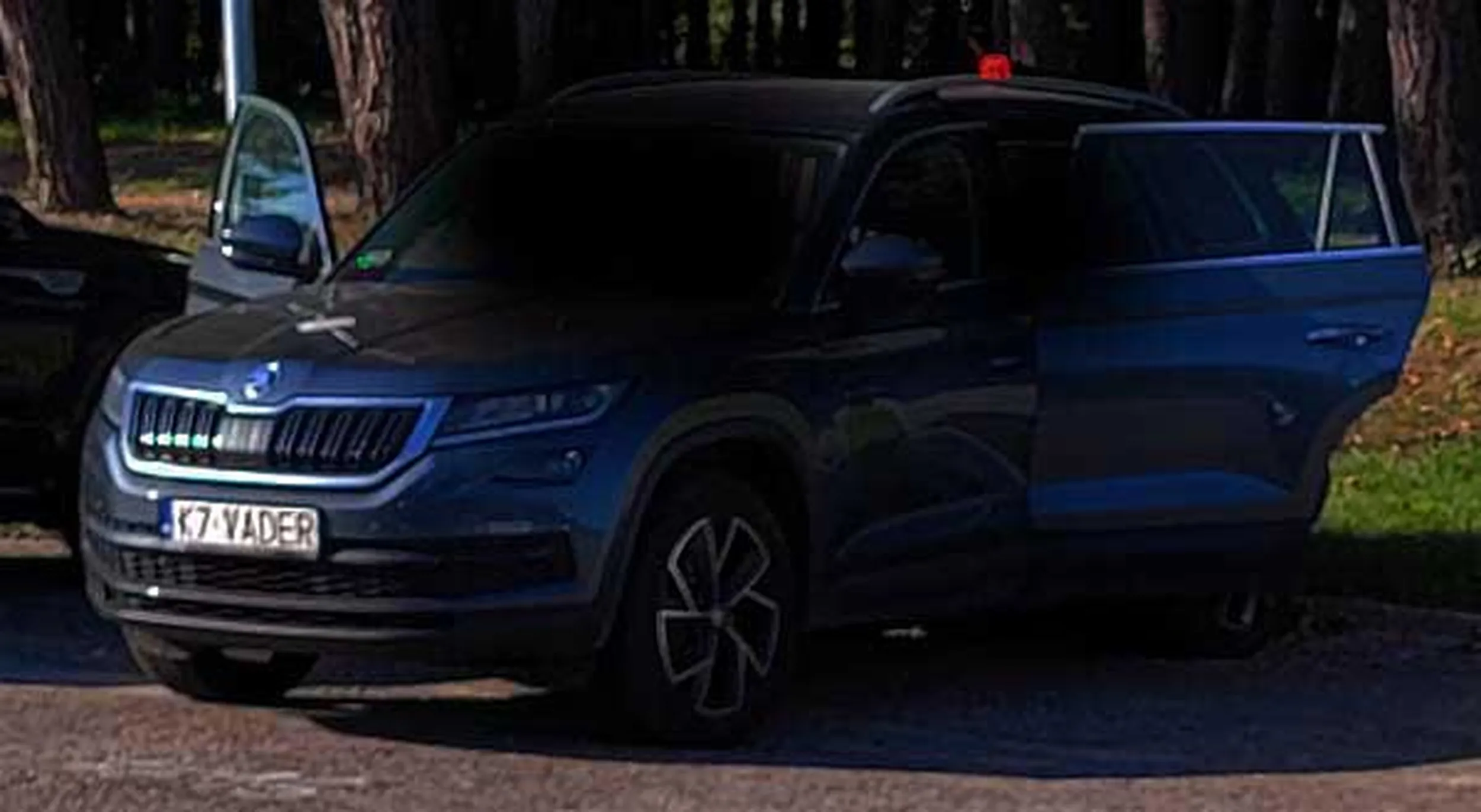 Fajny numer, blacha K7 VADER