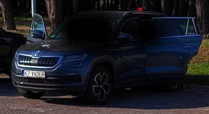 Fajny numer, blacha K7 VADER