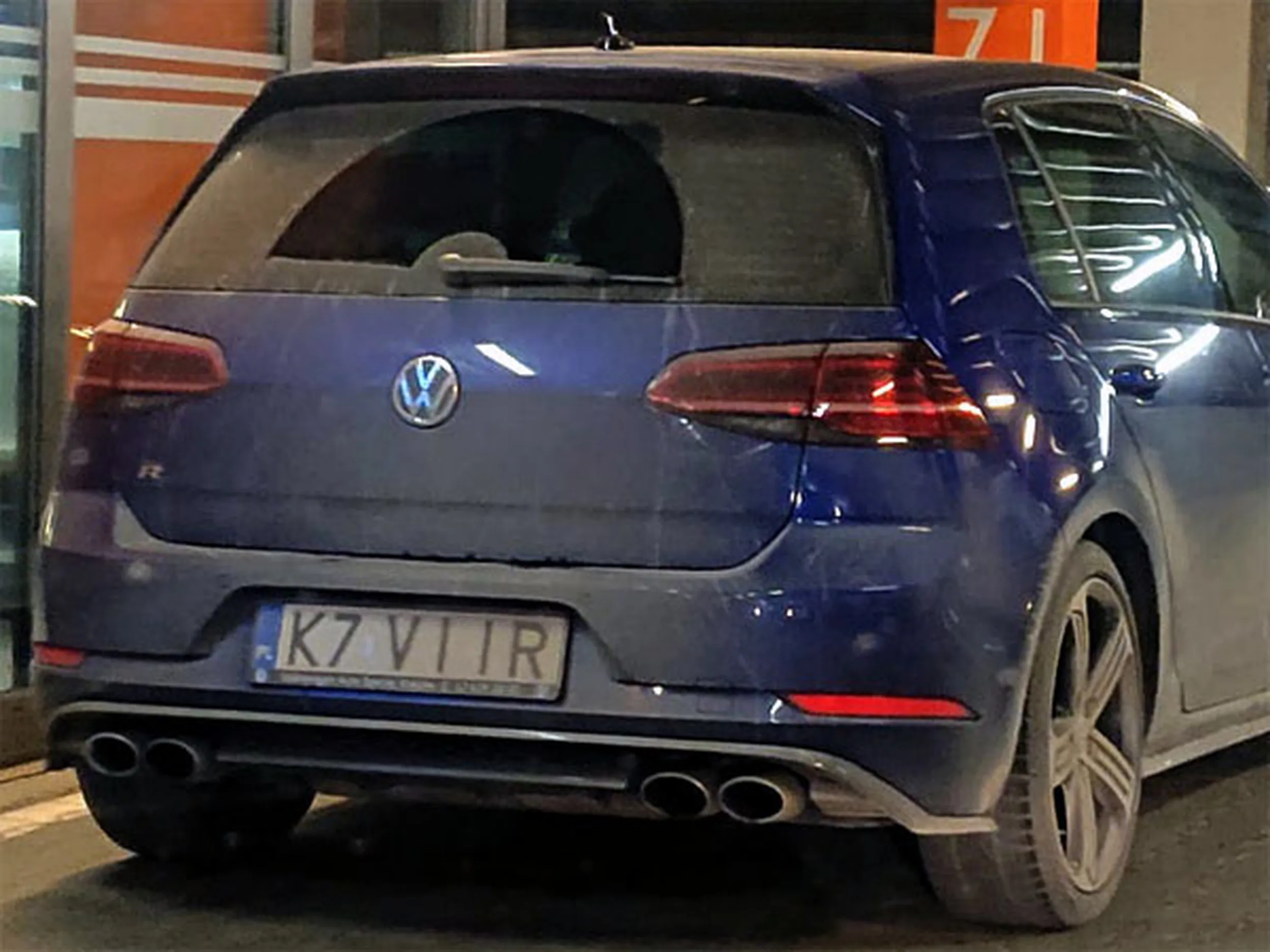 Fajny numer, blacha K7 VIIR