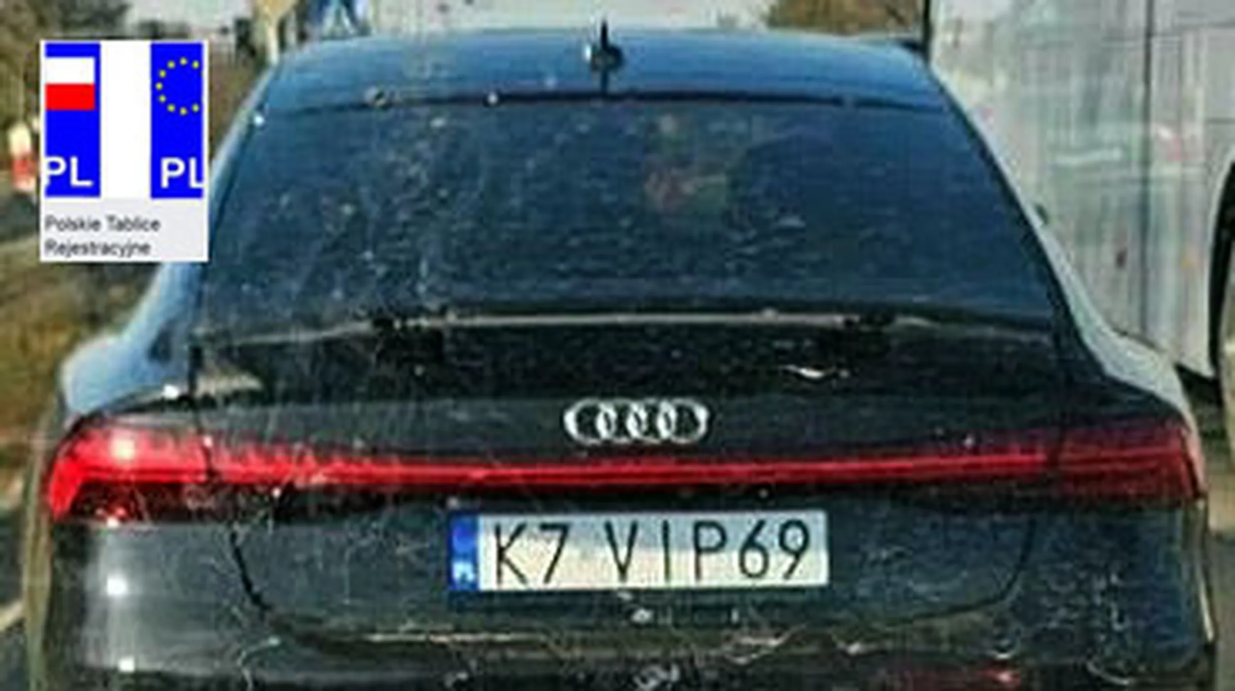 Fajny numer, blacha K7 VIP69