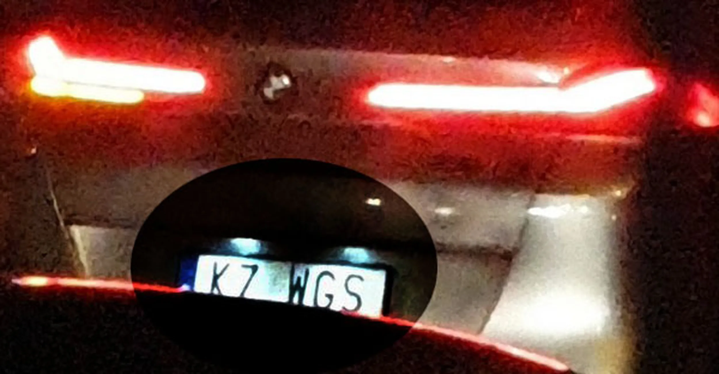 Fajny numer, blacha K7 WGS