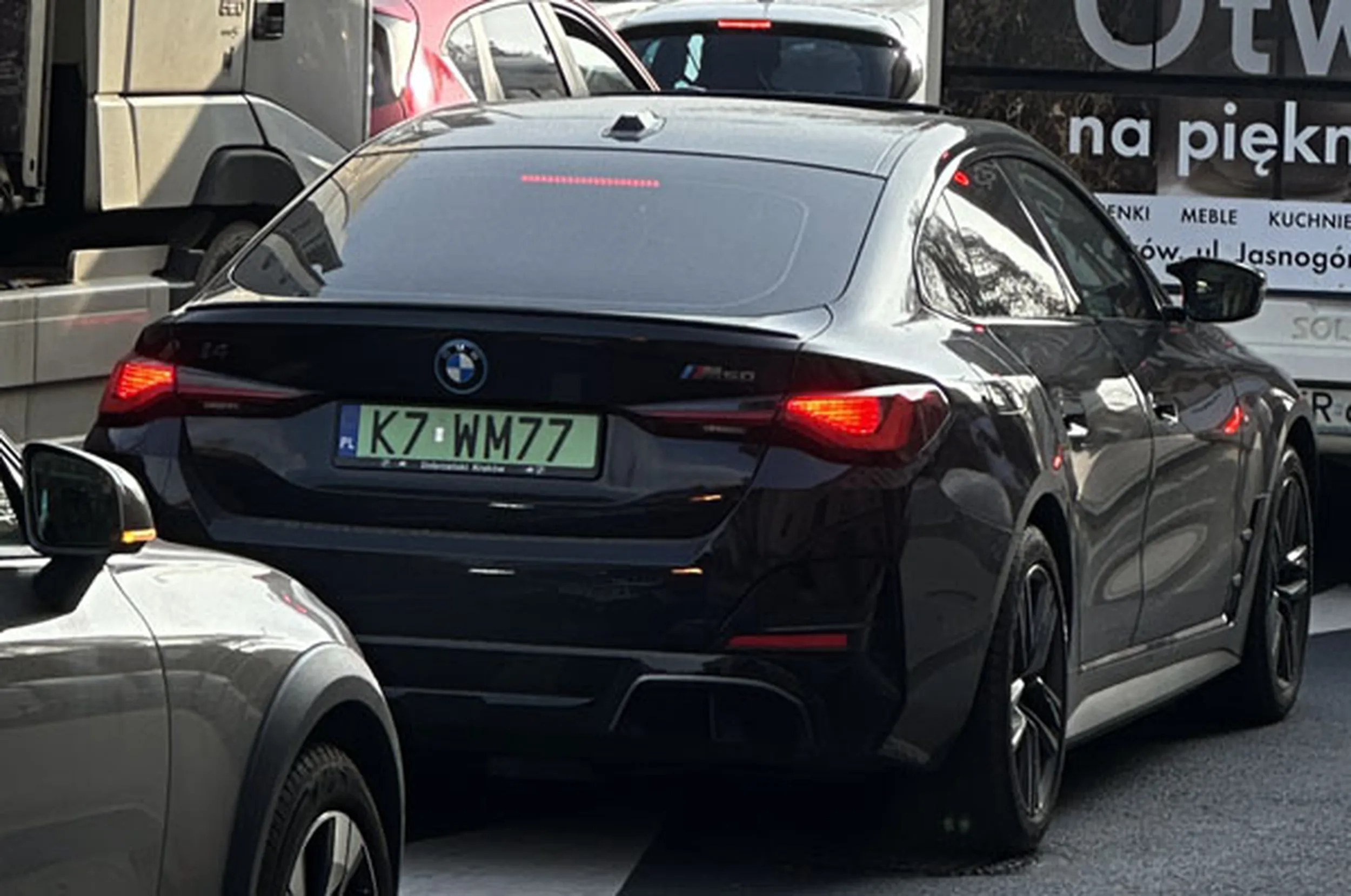 Fajny numer, blacha K7 WM77