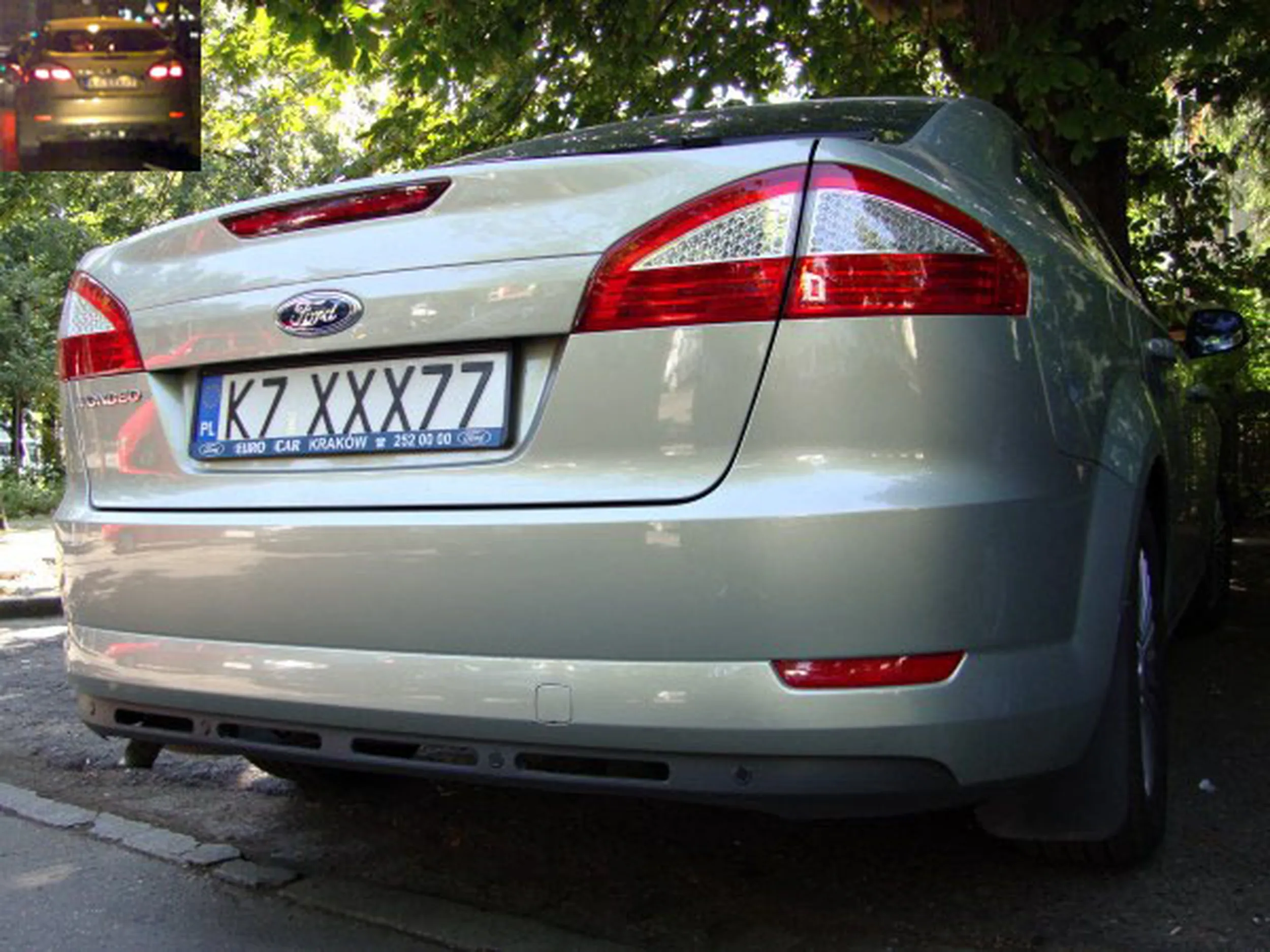 Fajny numer, blacha K7 XXX77