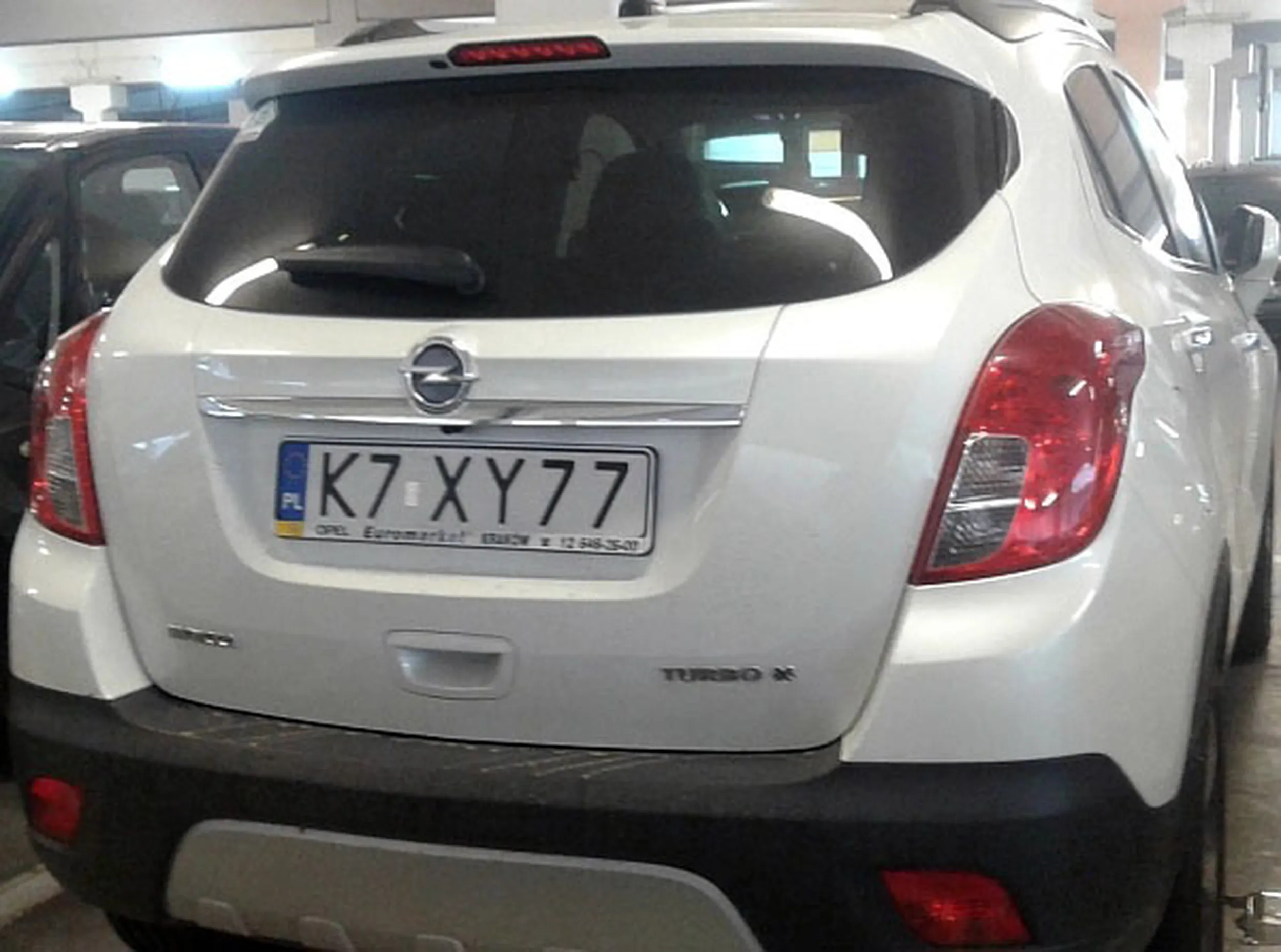 Fajny numer, blacha K7 XY77