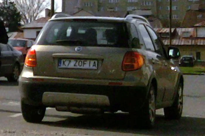 Fajny numer, blacha K7 ZOFIA