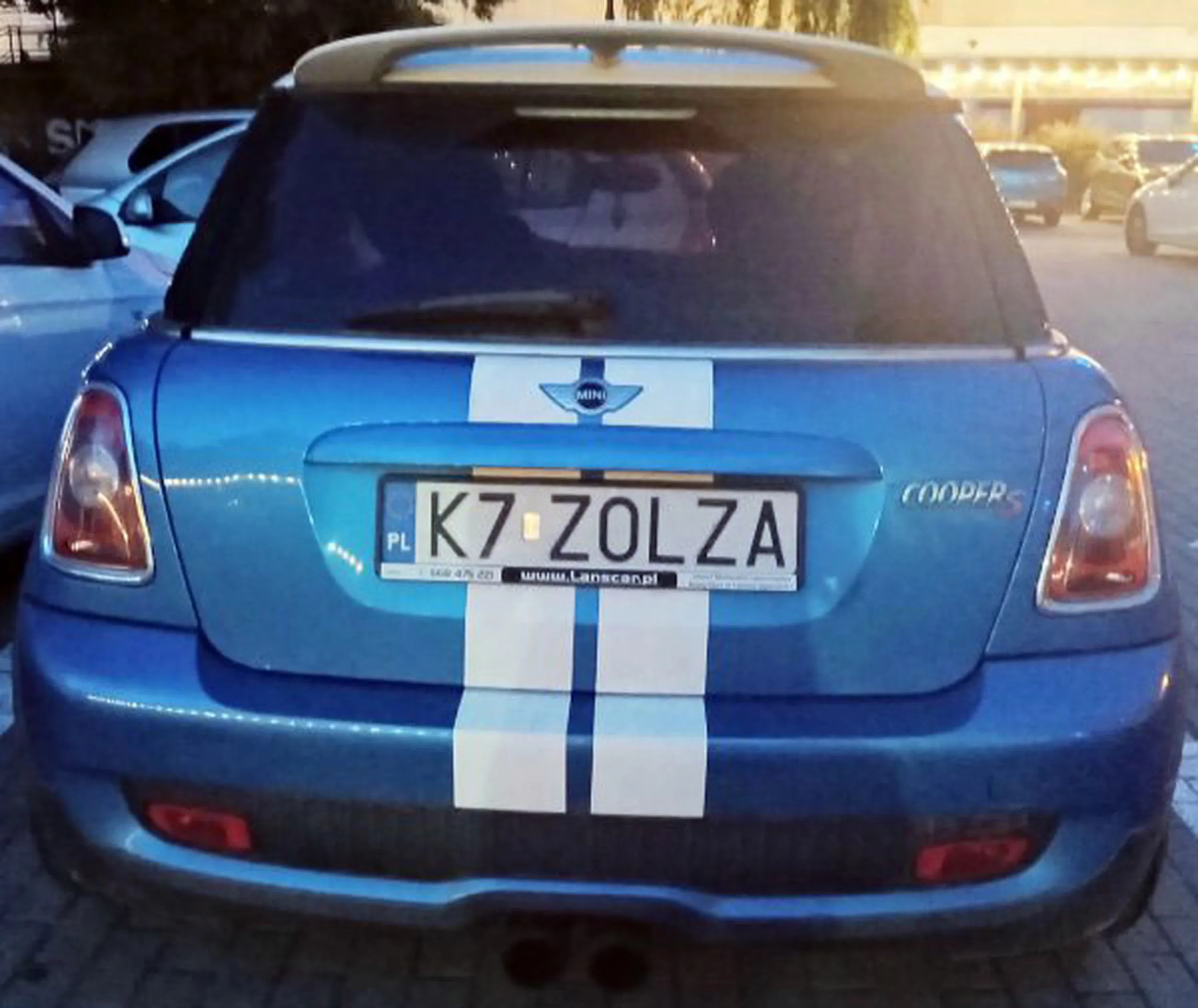 Fajny numer, blacha K7 ZOLZA