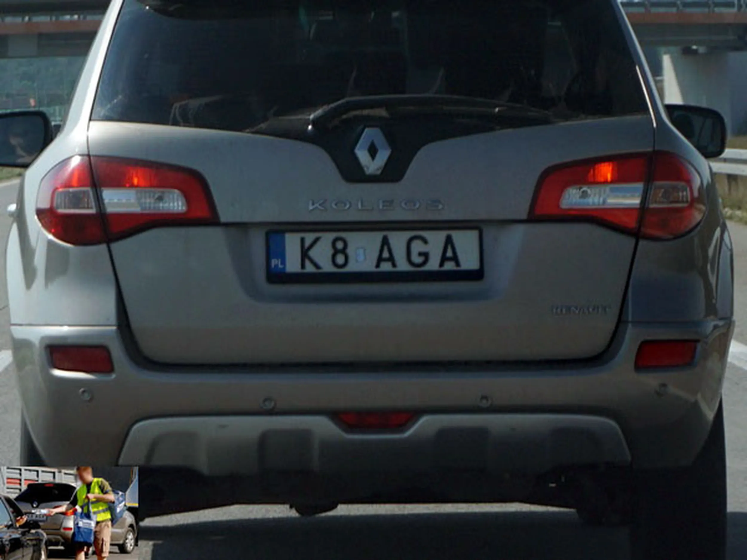 Fajny numer, blacha K8 AGA