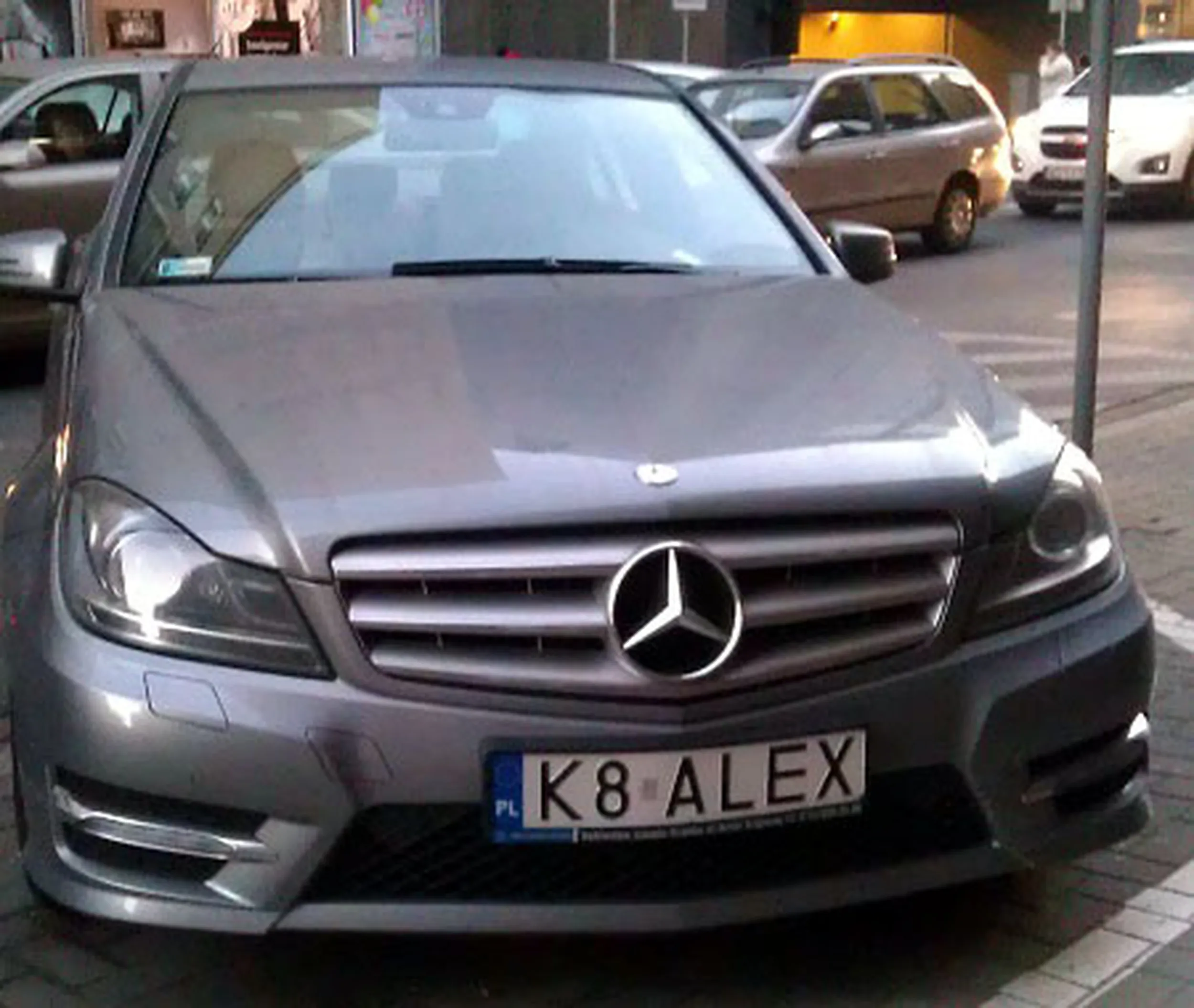 Fajny numer, blacha K8 ALEX