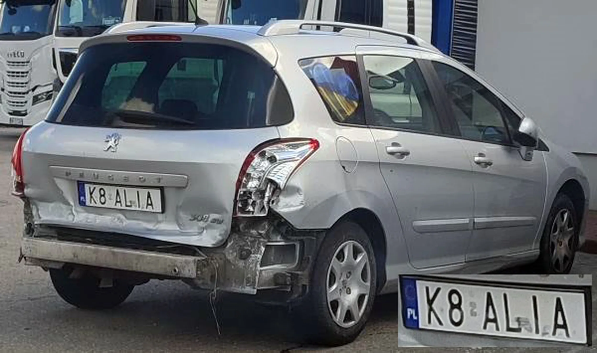 Fajny numer, blacha K8 ALIA