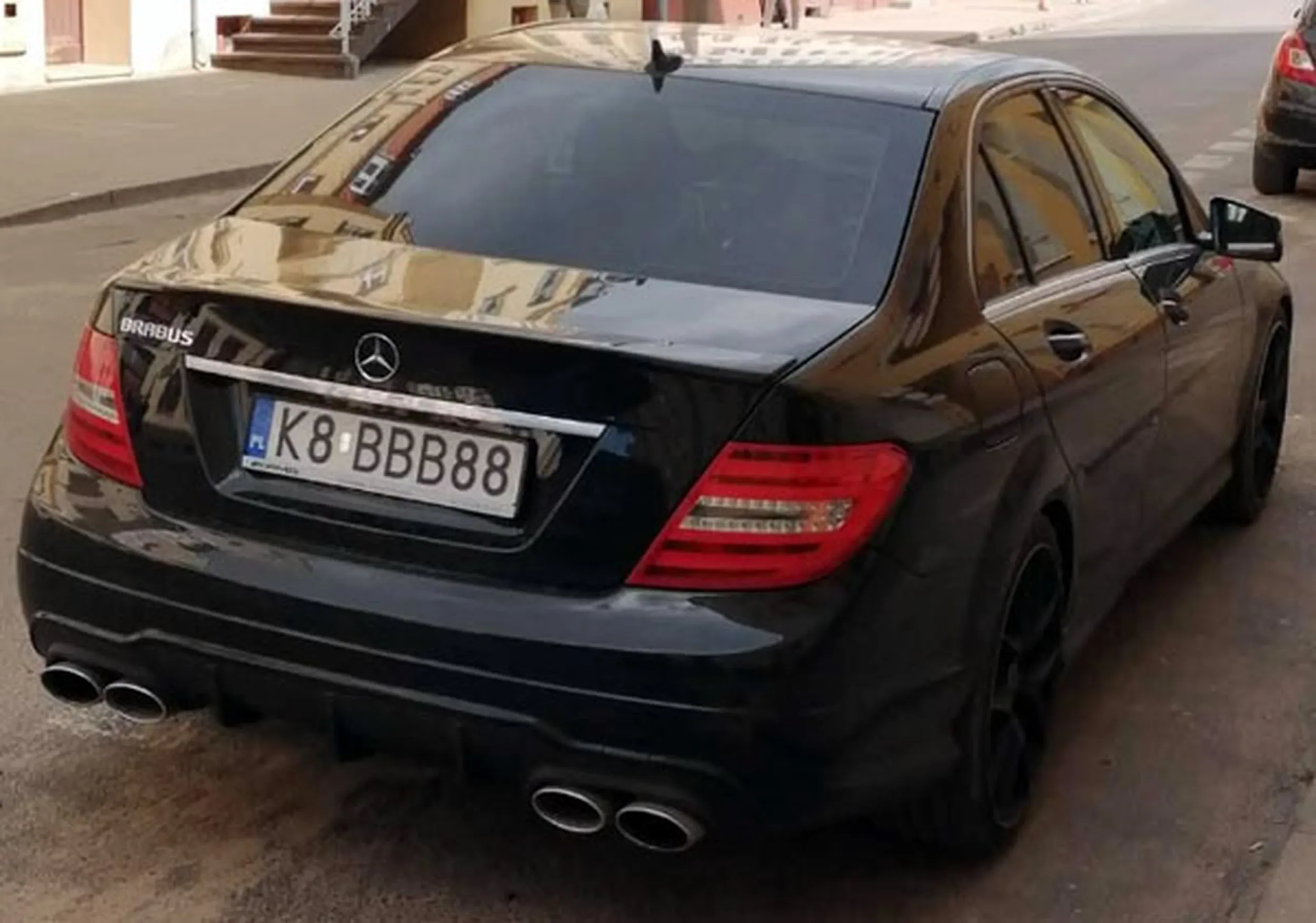 Fajny numer, blacha K8 BBB88